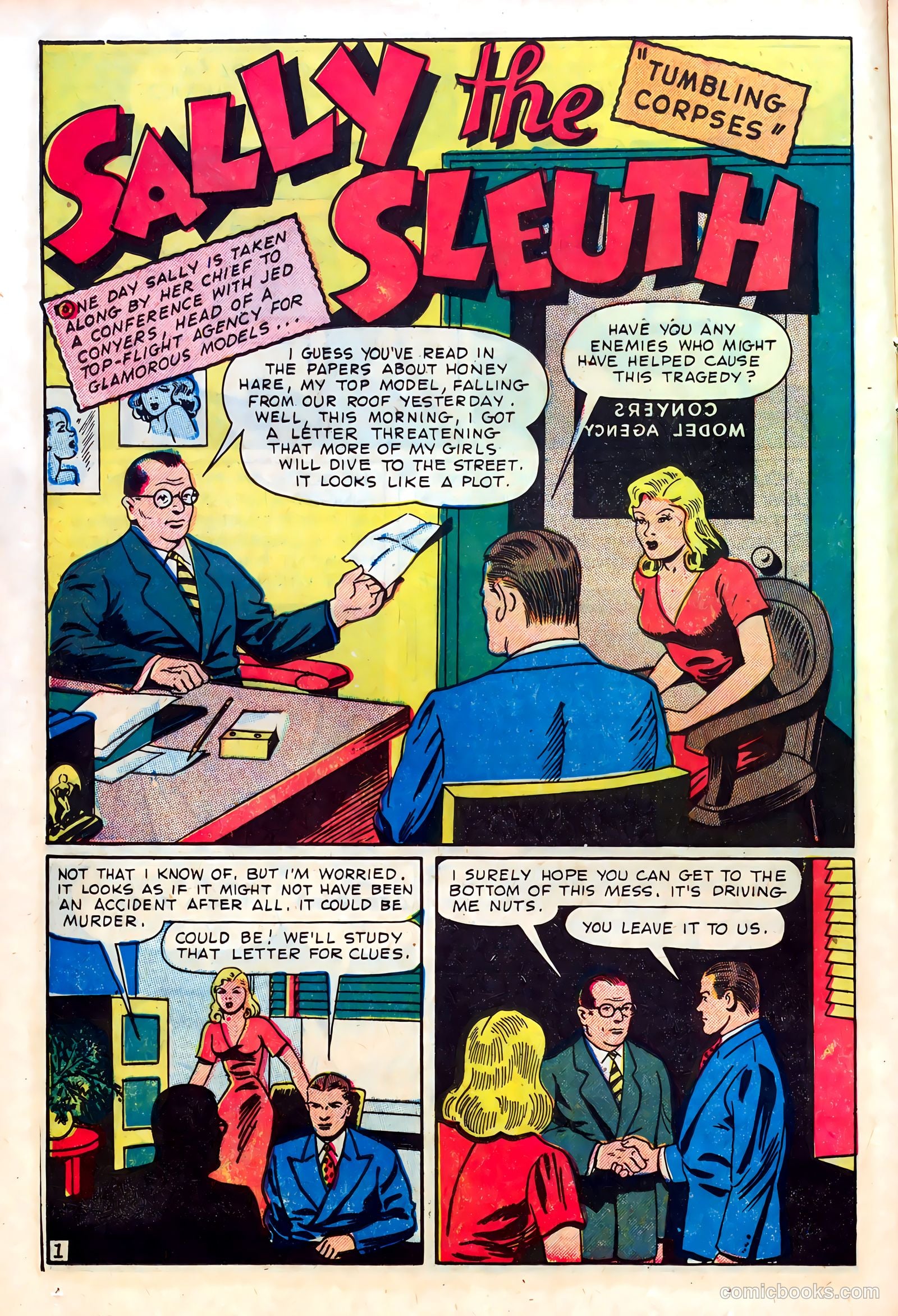 Crime Smashers #12 (1952) — page 16 of 36