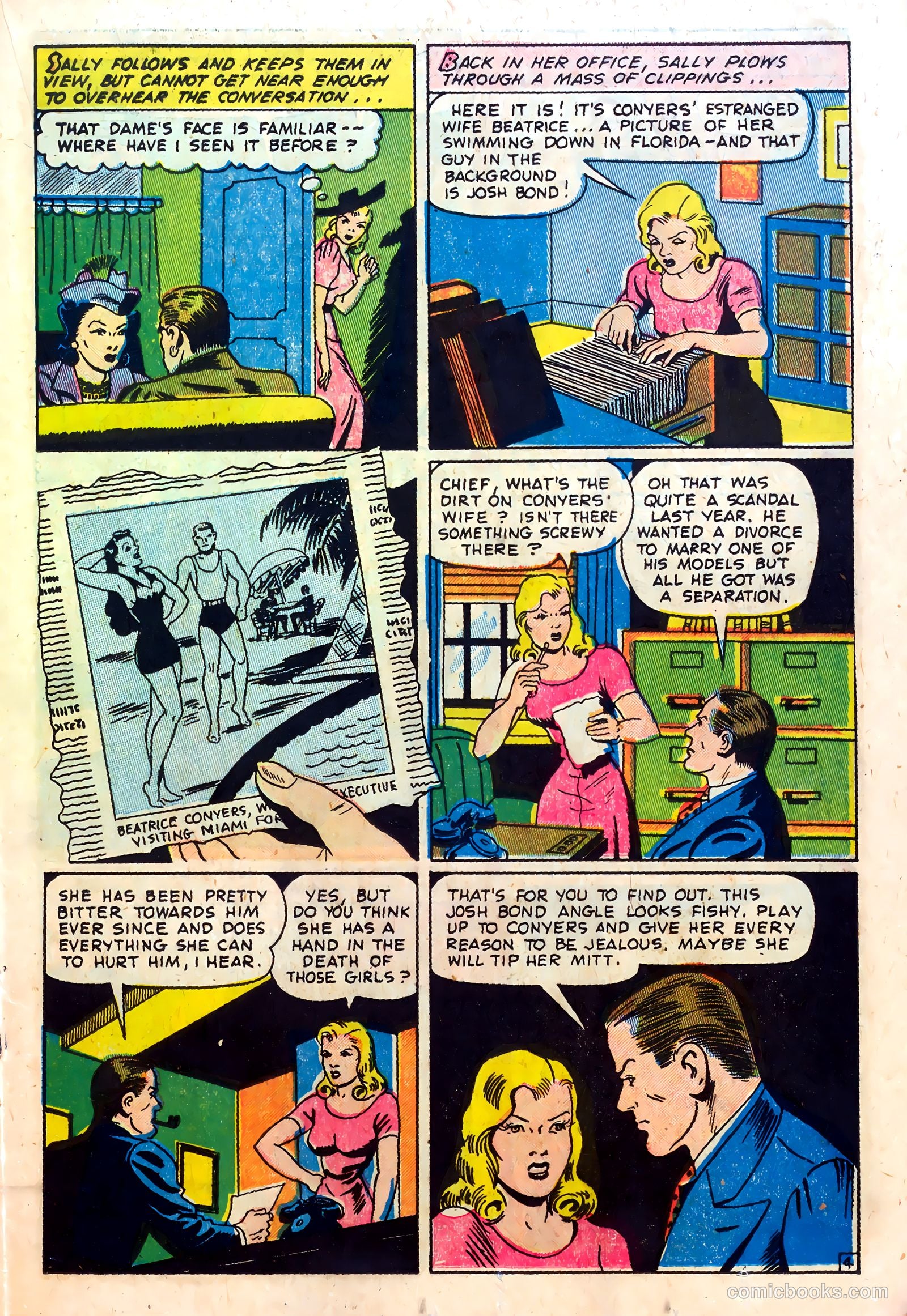 Crime Smashers #12 (1952) — page 19 of 36
