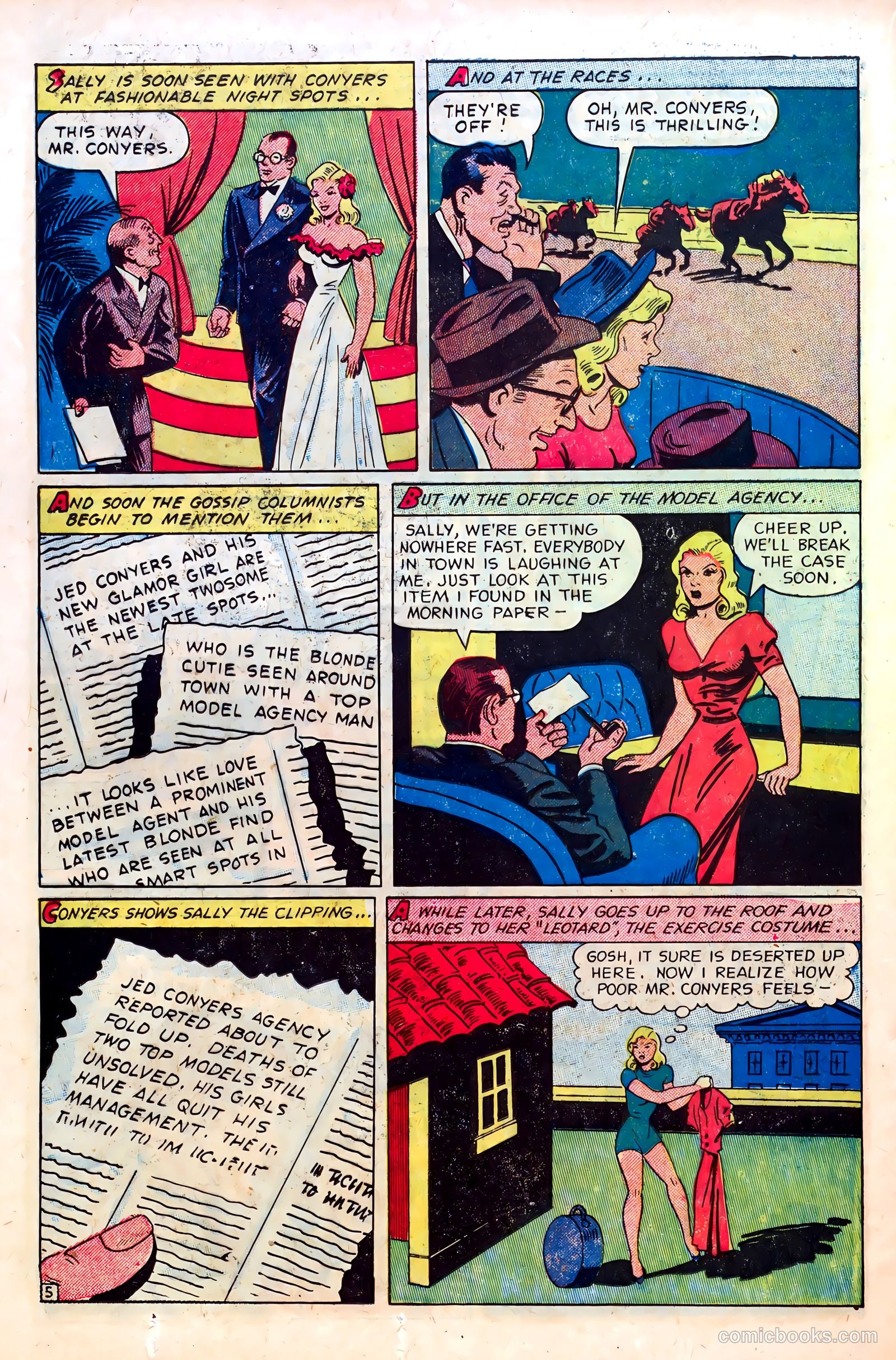 Crime Smashers #12 (1952) — page 20 of 36
