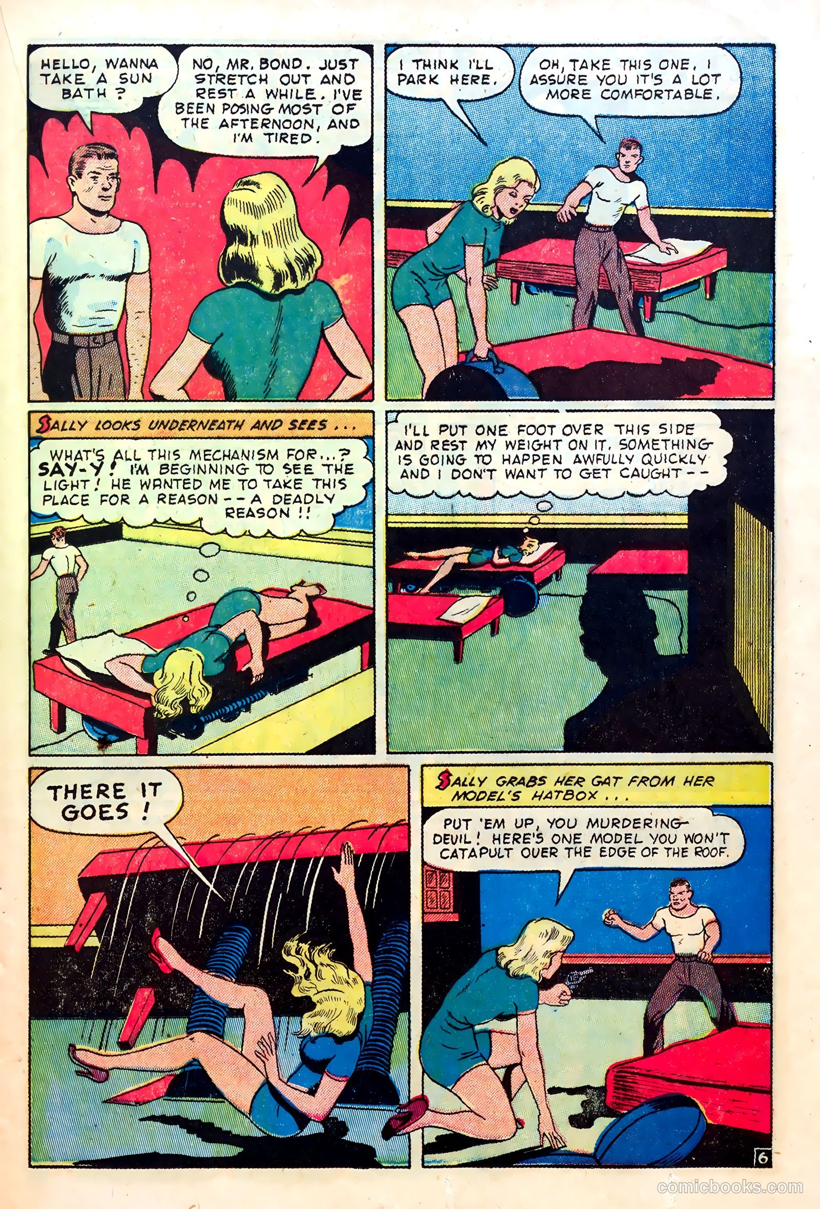 Crime Smashers #12 (1952) — page 21 of 36