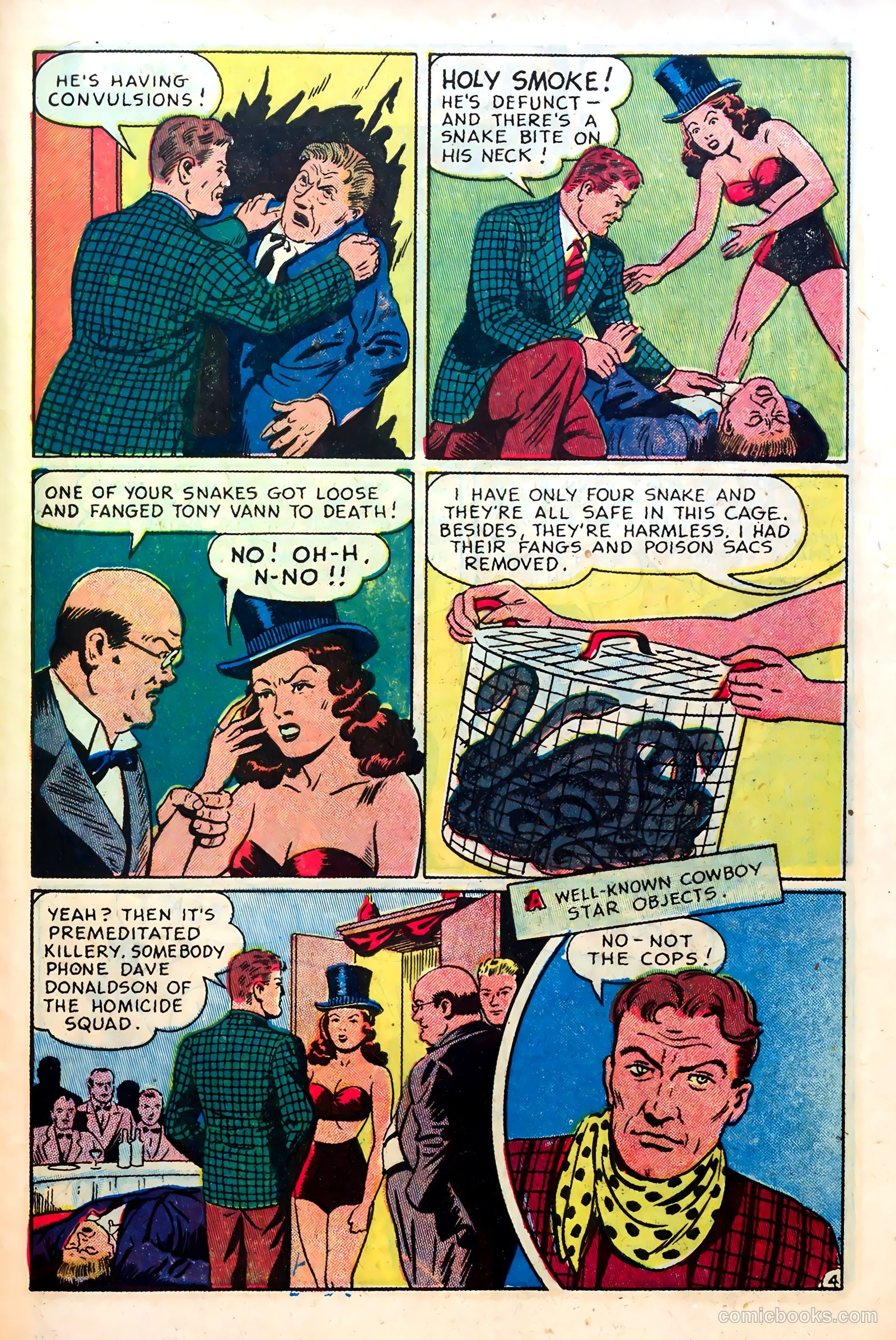 Crime Smashers #12 (1952) — page 29 of 36