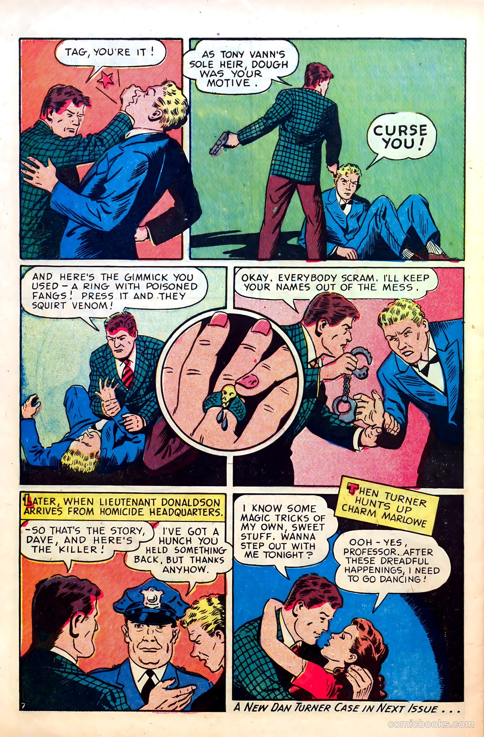 Crime Smashers #12 (1952) — page 32 of 36