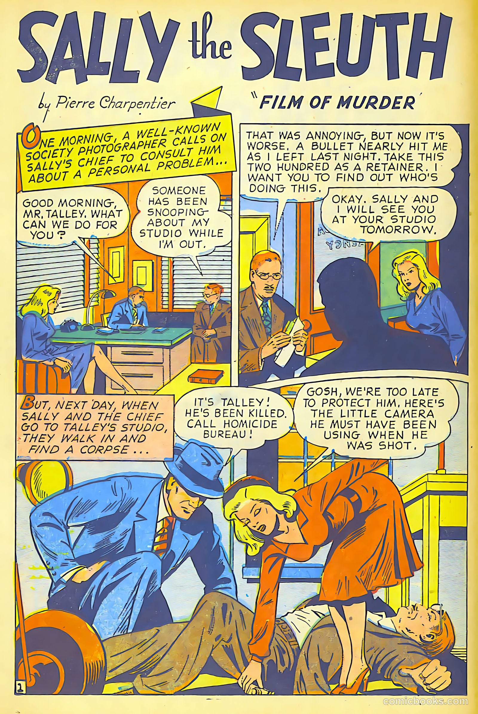 Crime Smashers #13 (1952) — page 15 of 29