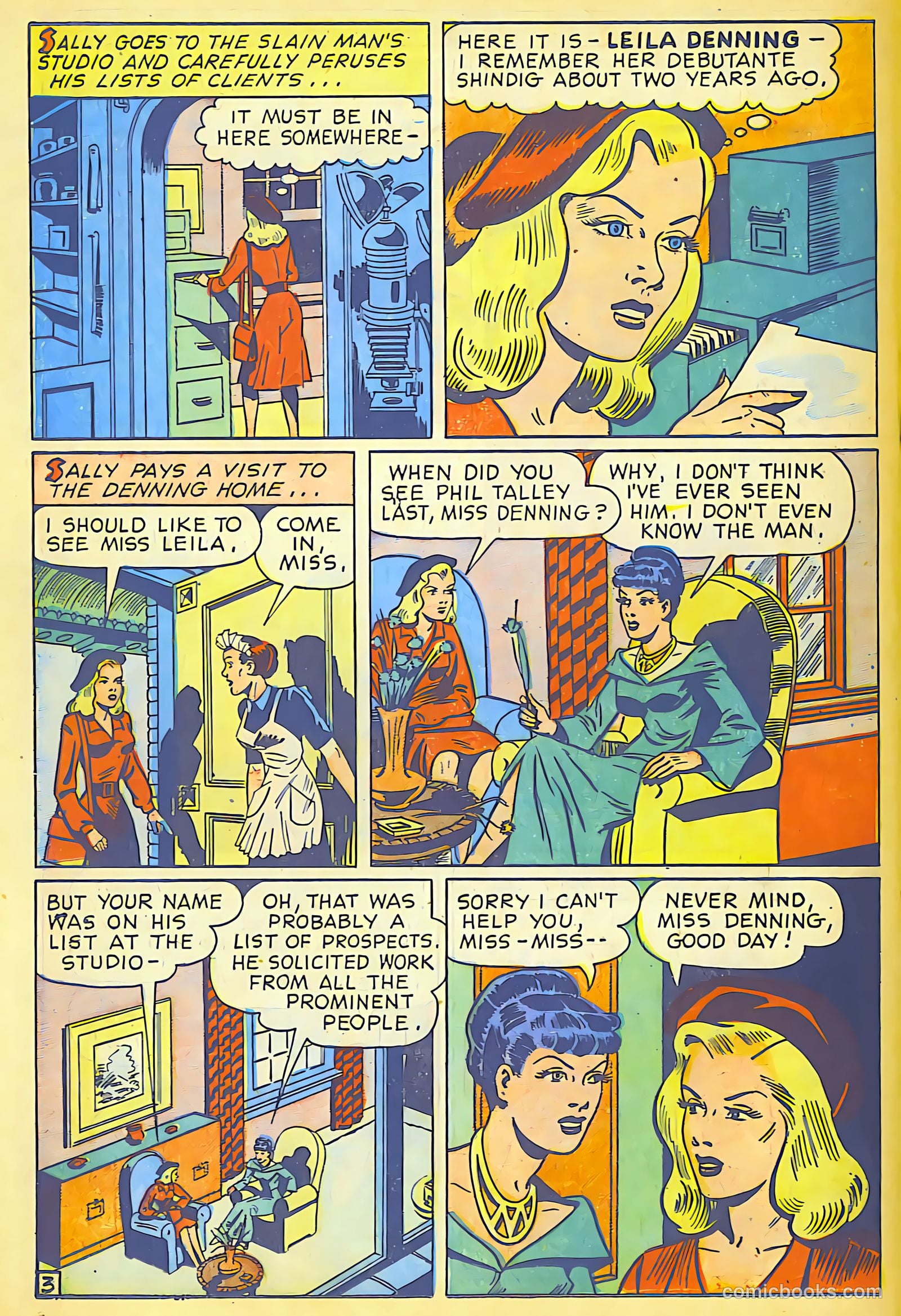 Crime Smashers #13 (1952) — page 17 of 29