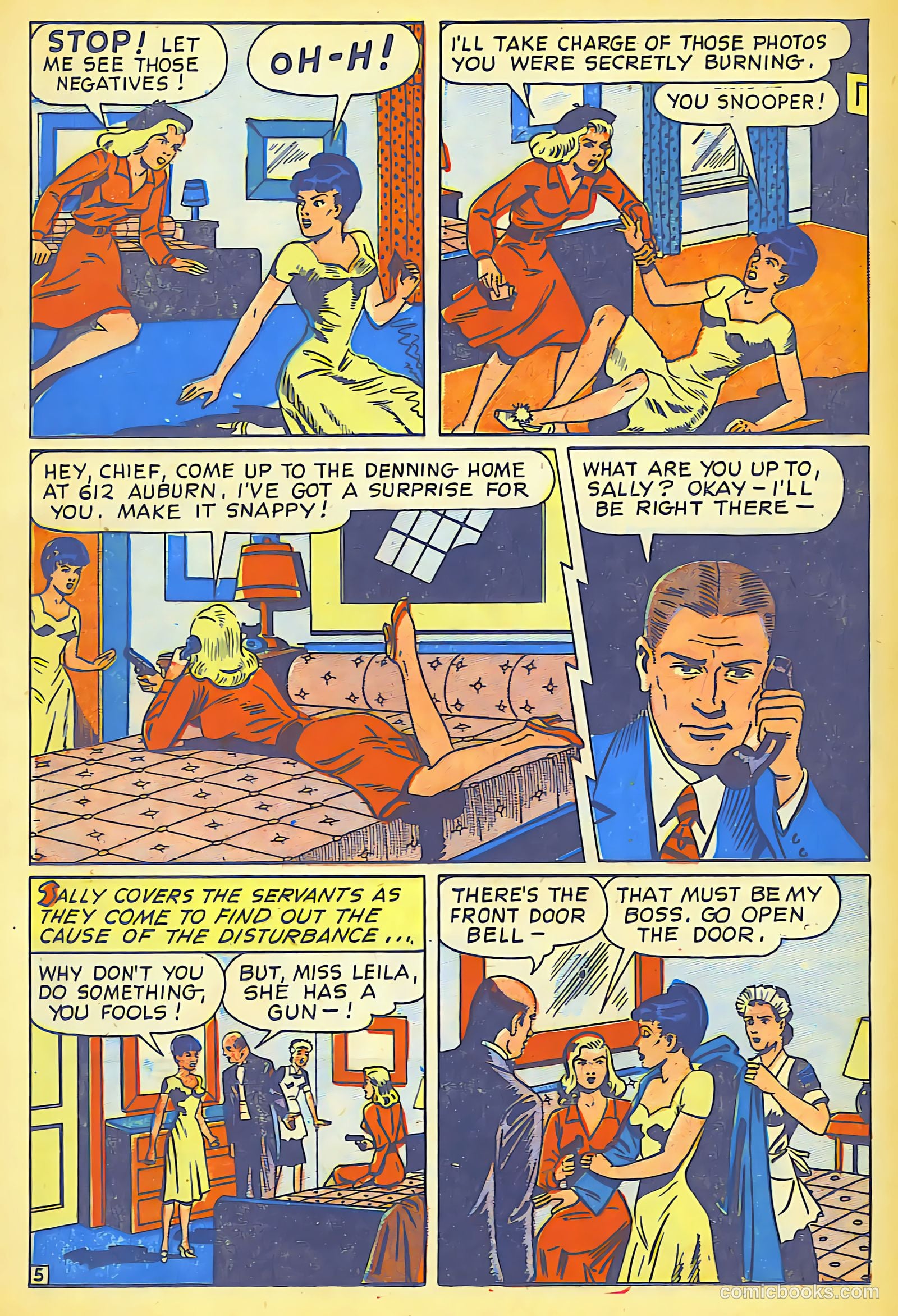 Crime Smashers #13 (1952) — page 19 of 29