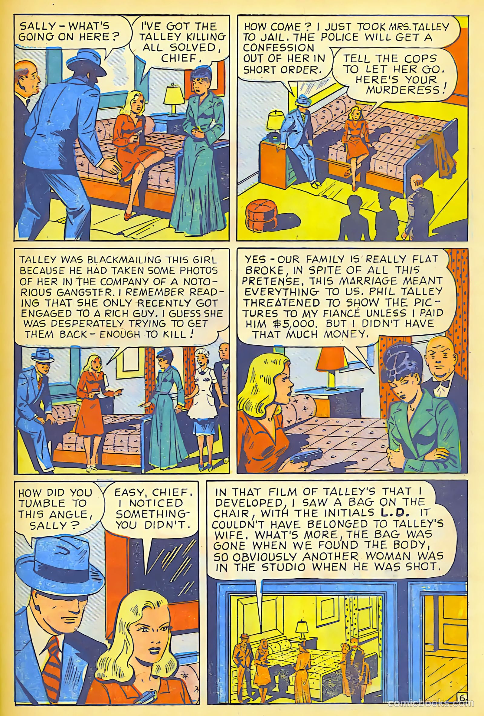 Crime Smashers #13 (1952) — page 20 of 29