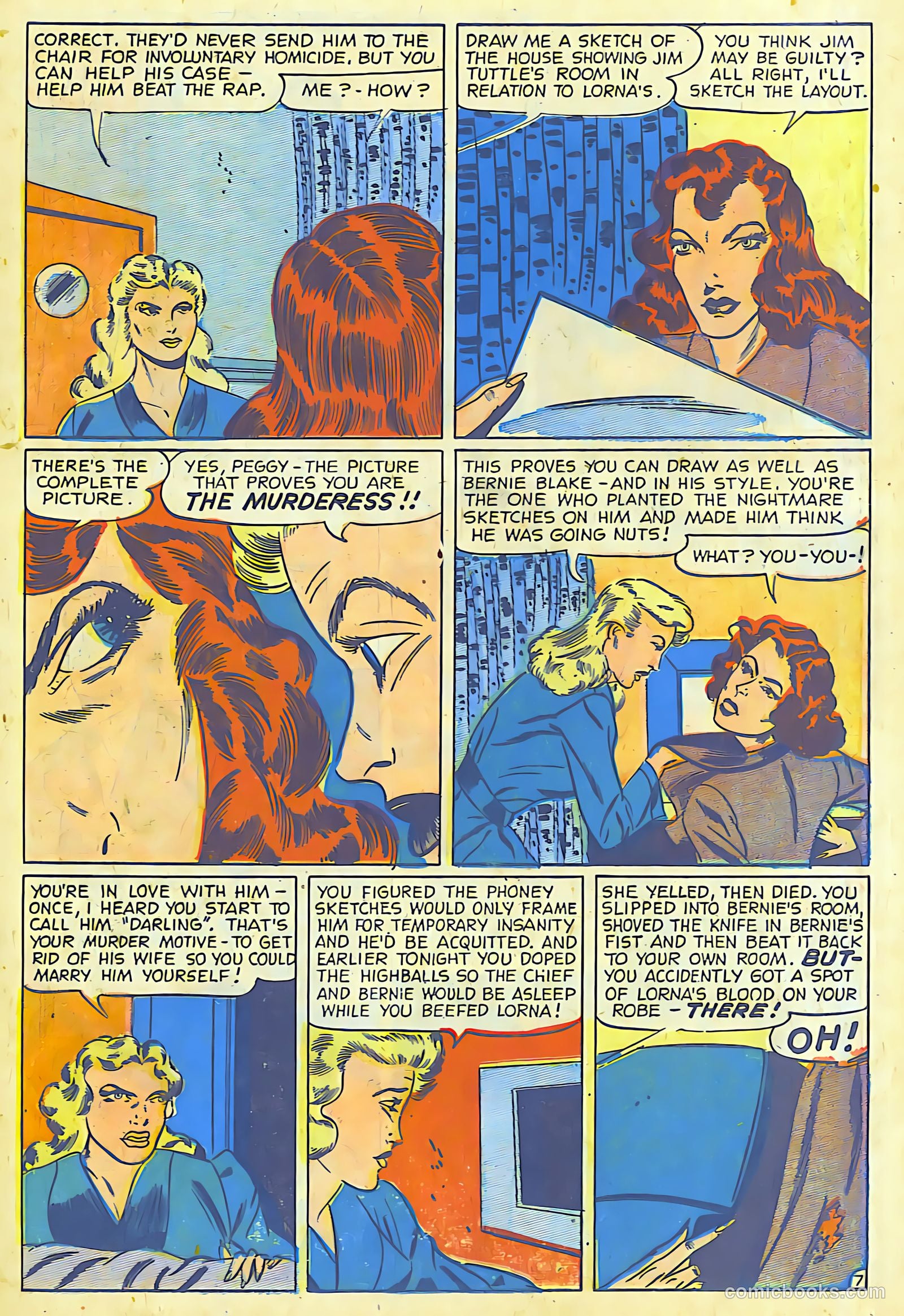Crime Smashers #14 (1947) — page 16 of 29
