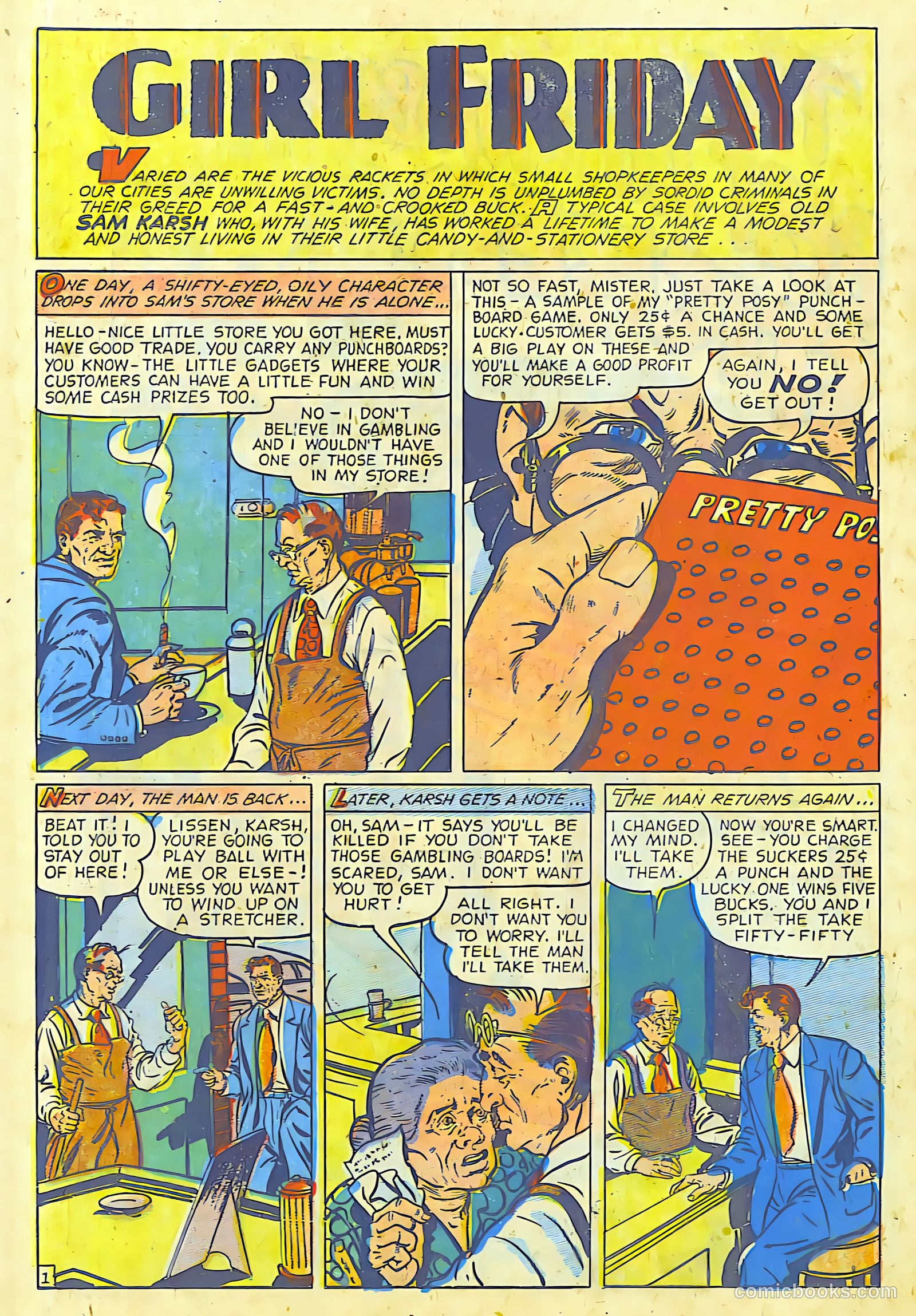 Crime Smashers #14 (1947) — page 19 of 29