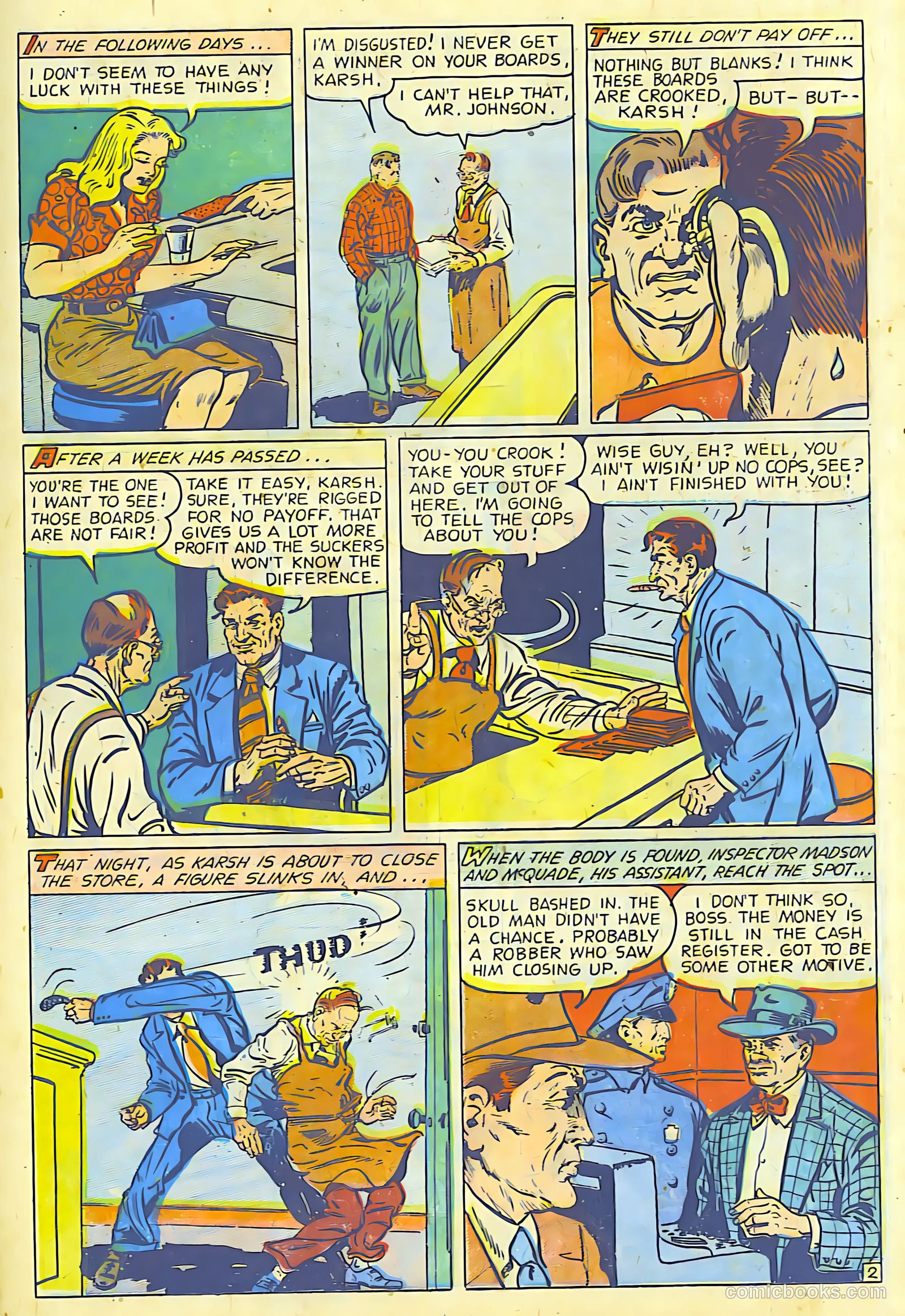 Crime Smashers #14 (1947) — page 20 of 29