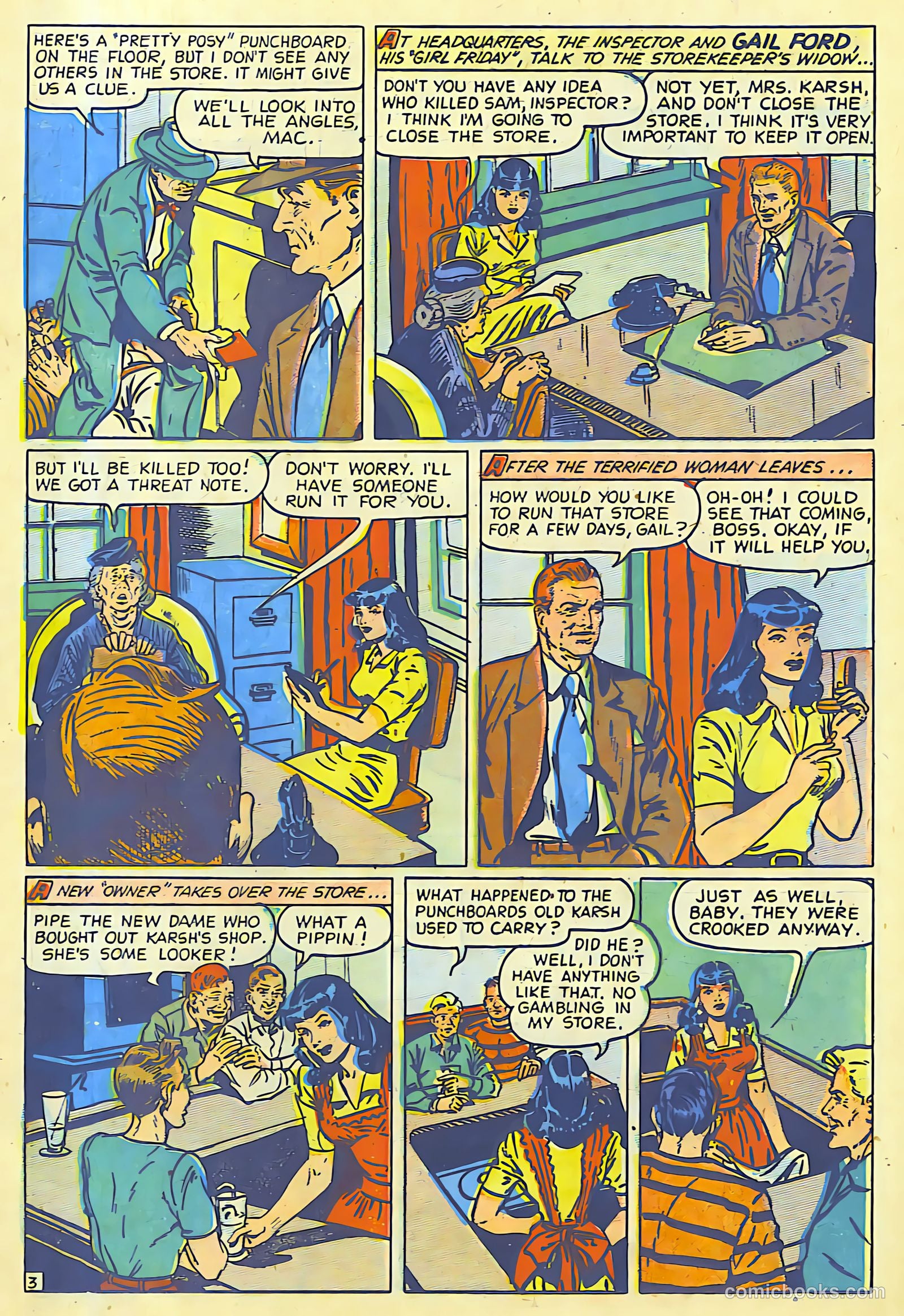 Crime Smashers #14 (1947) — page 21 of 29