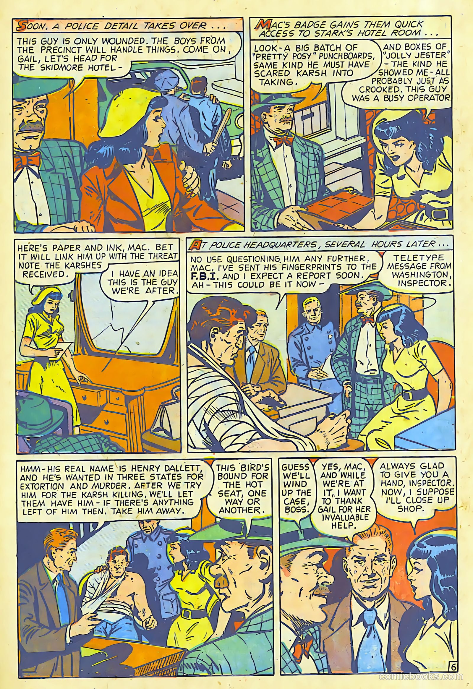 Crime Smashers #14 (1947) — page 24 of 29
