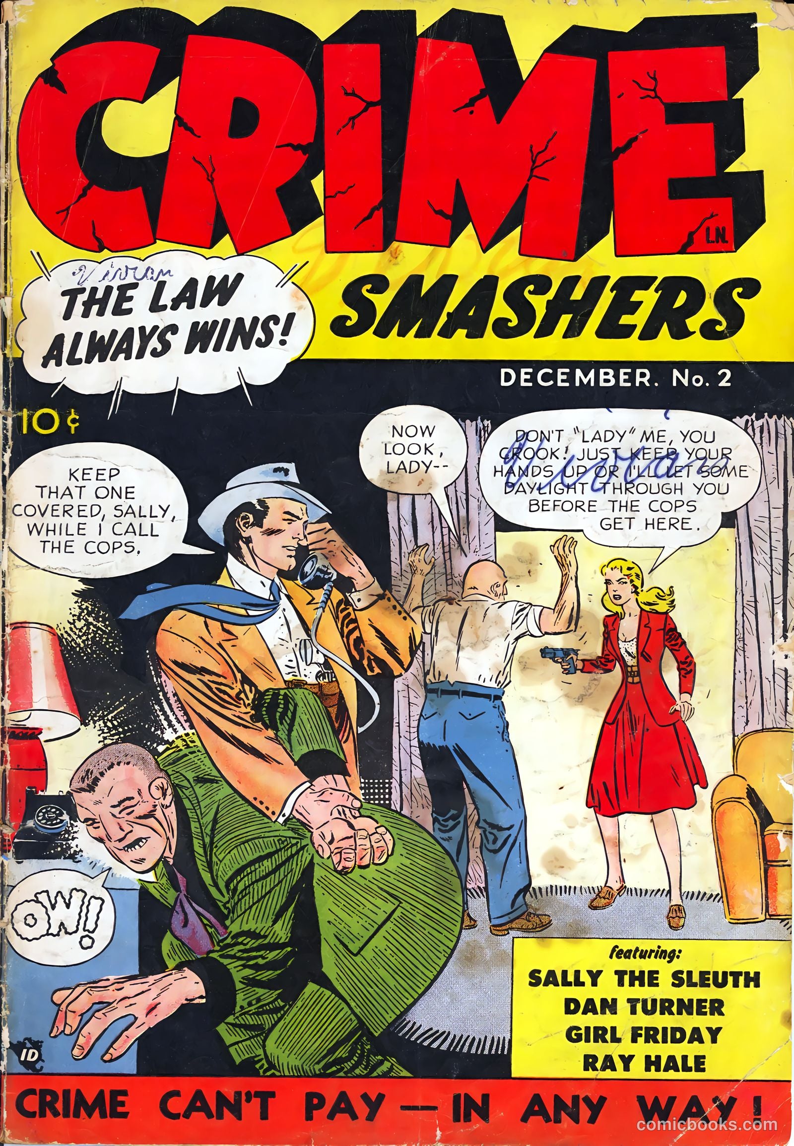 Crime Smashers #2 (1950) — page 2 of 37