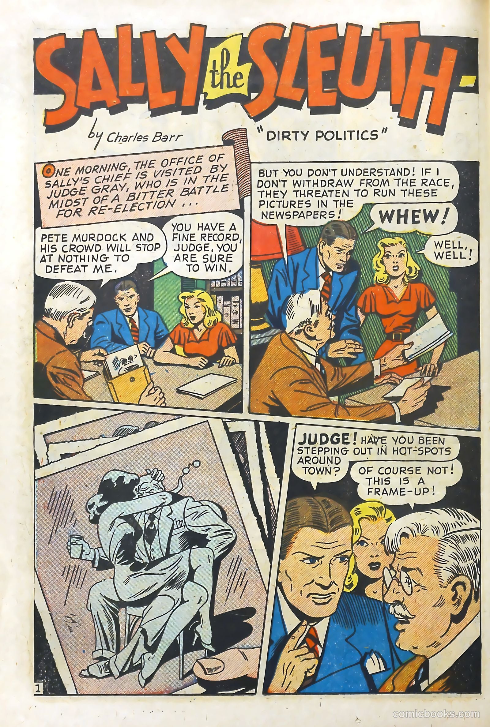 Crime Smashers #3 (1951) — page 19 of 37