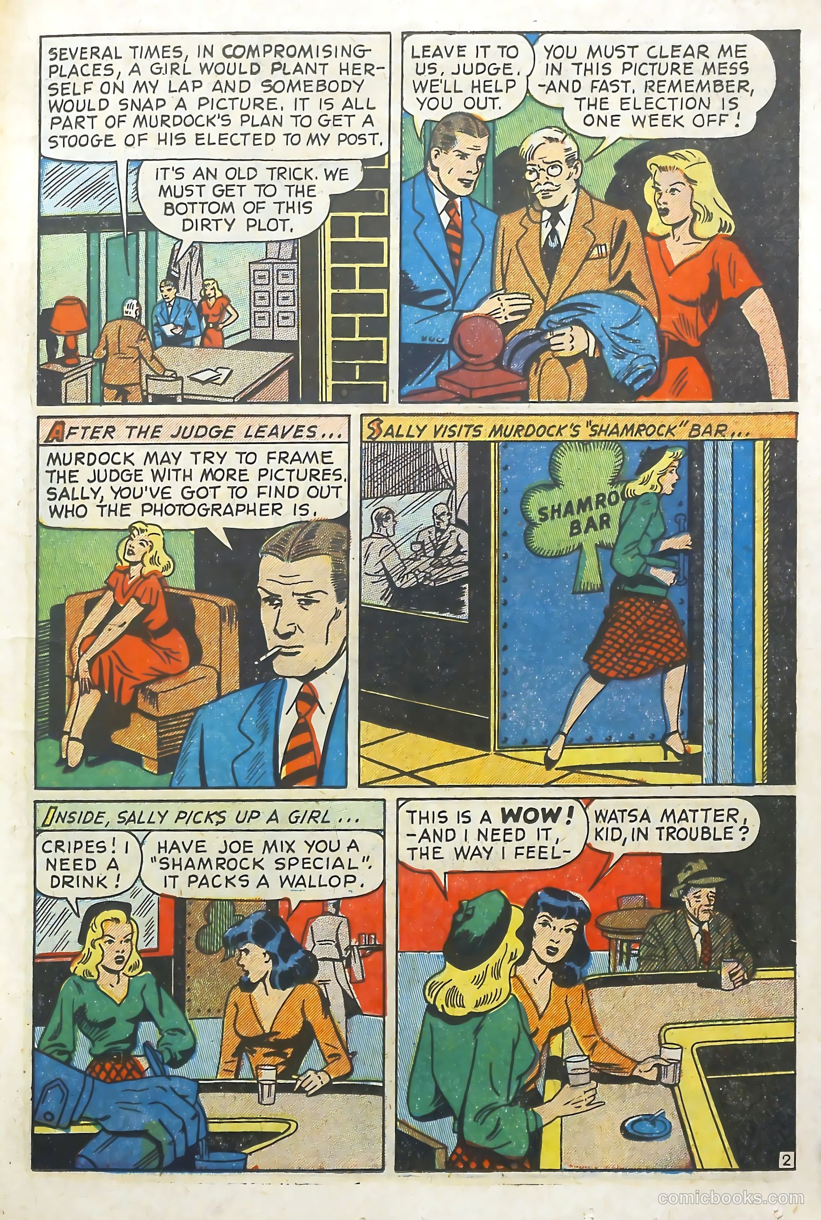 Crime Smashers #3 (1951) — page 20 of 37