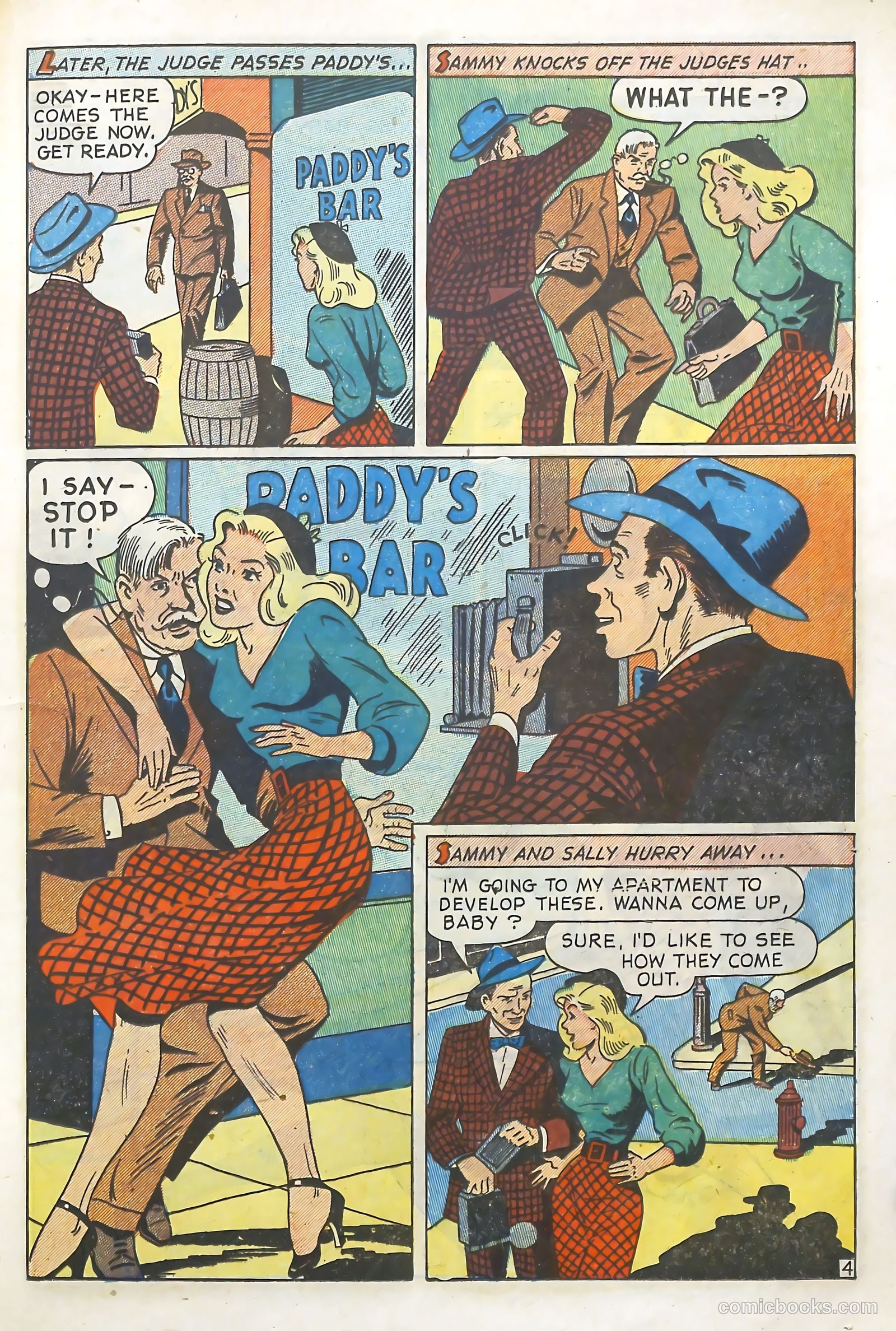 Crime Smashers #3 (1951) — page 22 of 37