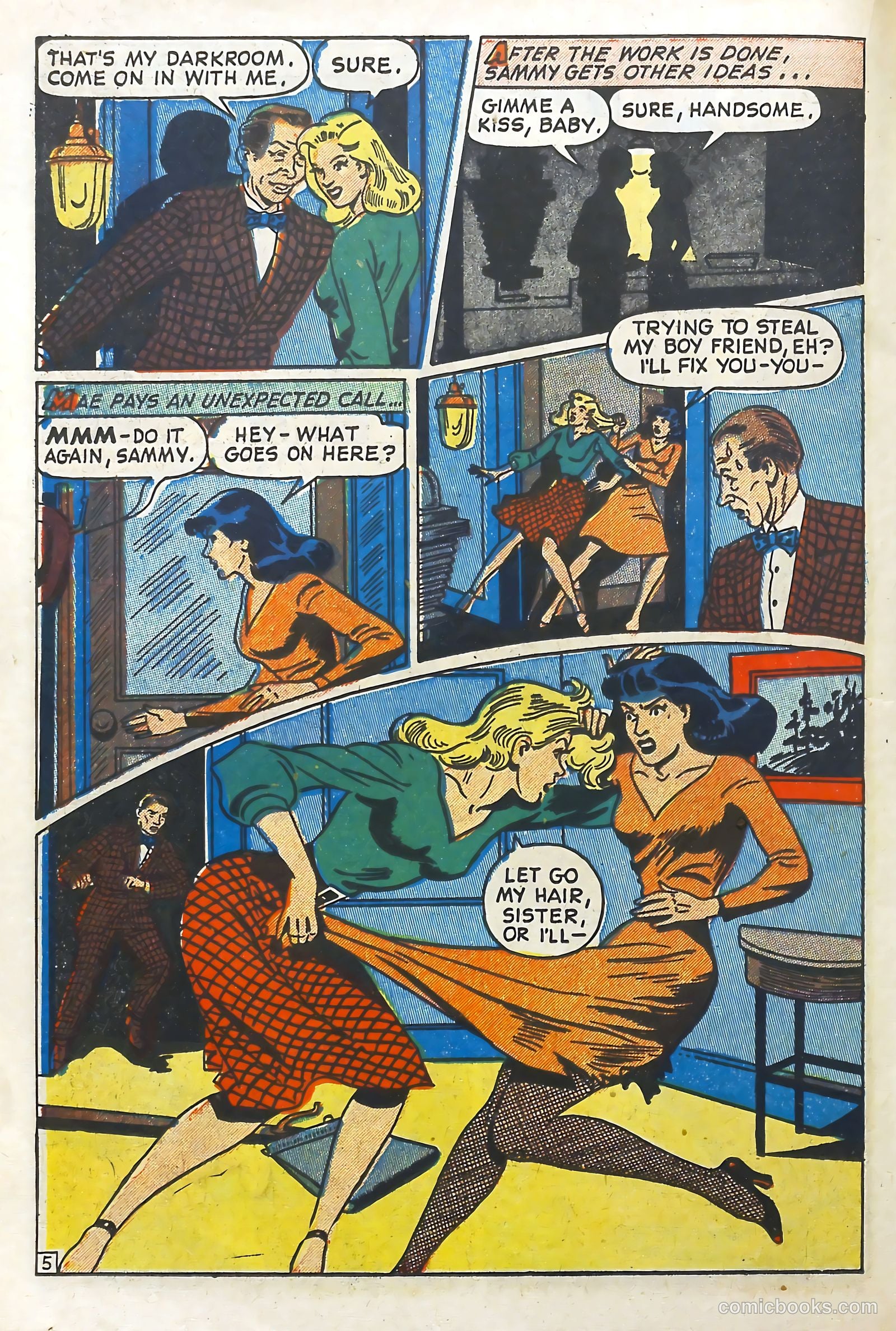 Crime Smashers #3 (1951) — page 23 of 37