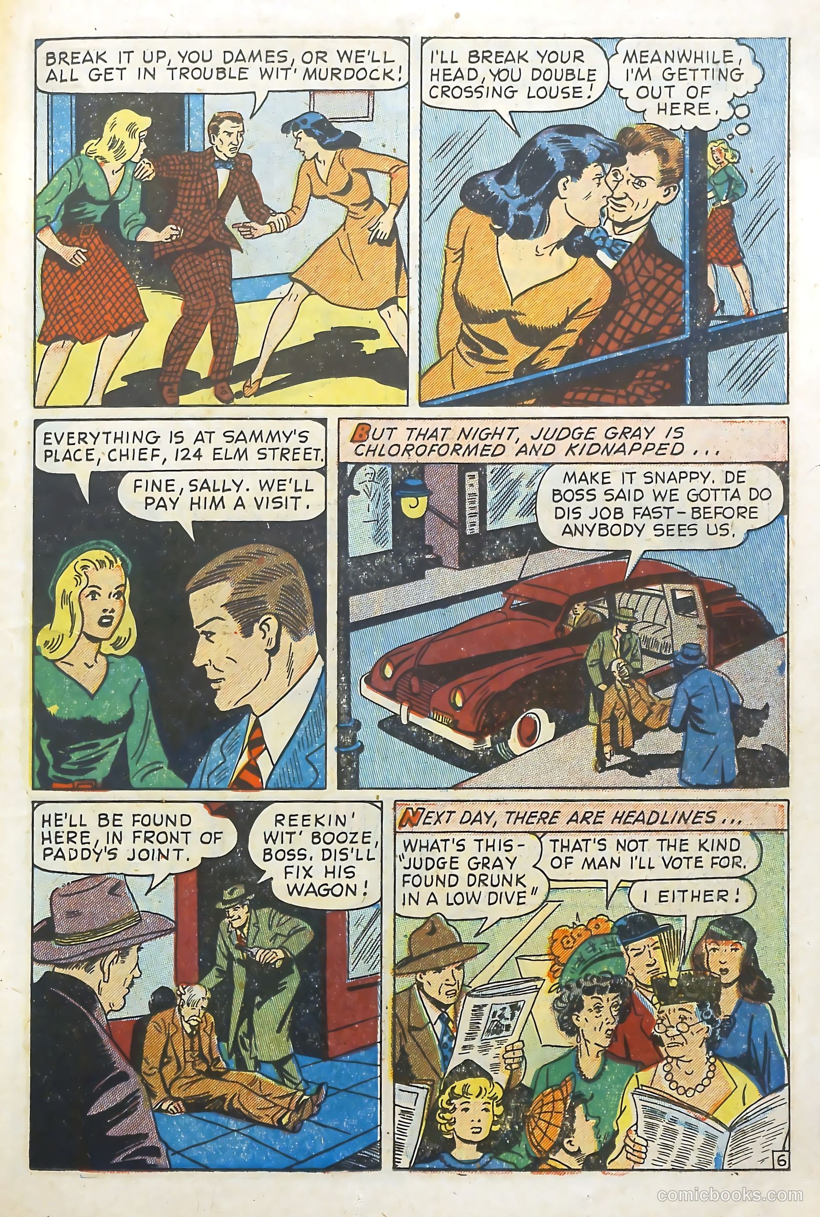 Crime Smashers #3 (1951) — page 24 of 37