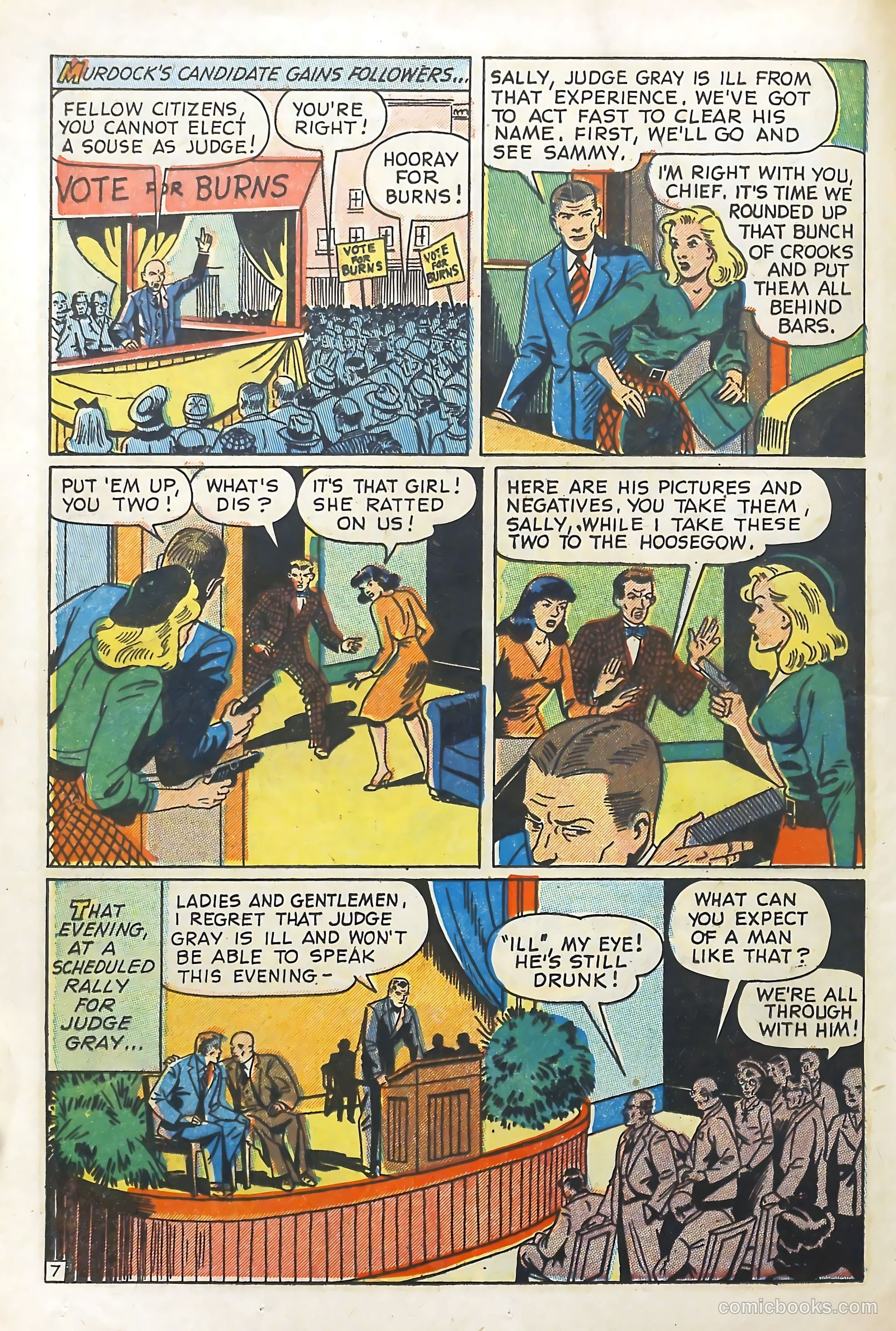 Crime Smashers #3 (1951) — page 25 of 37