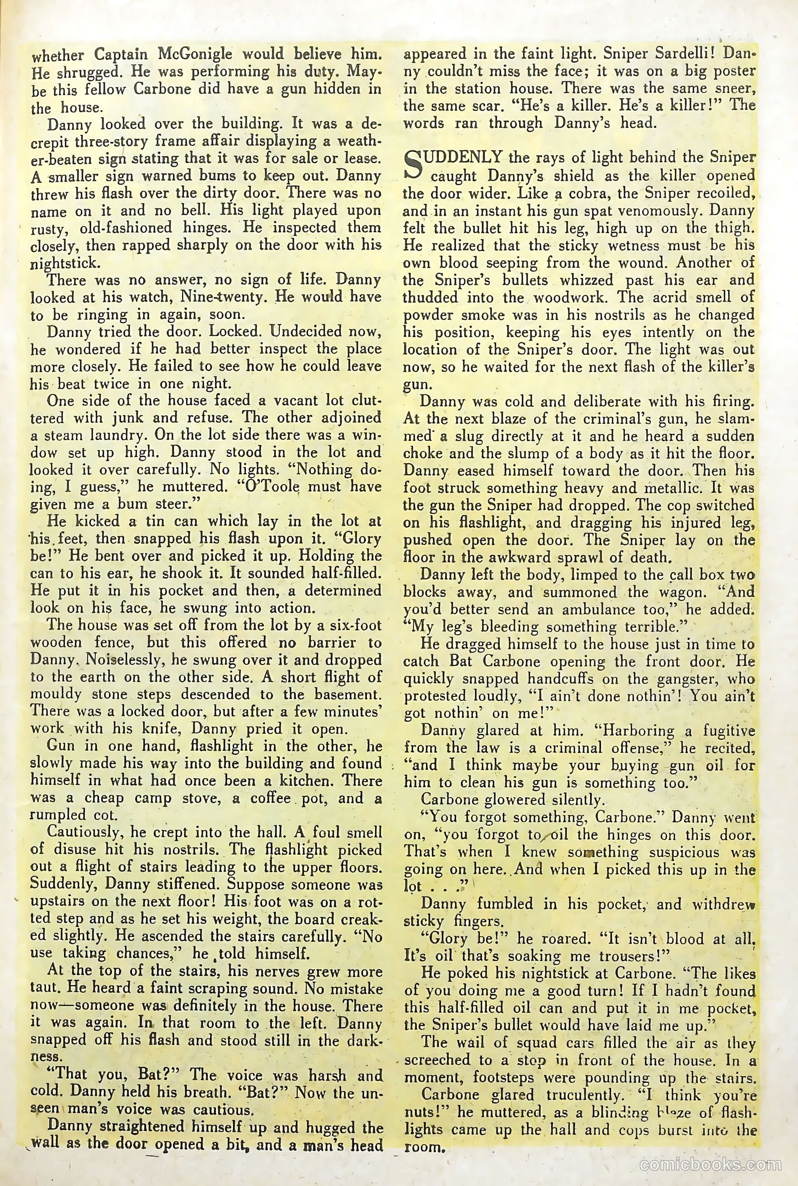 Crime Smashers #3 (1951) — page 28 of 37