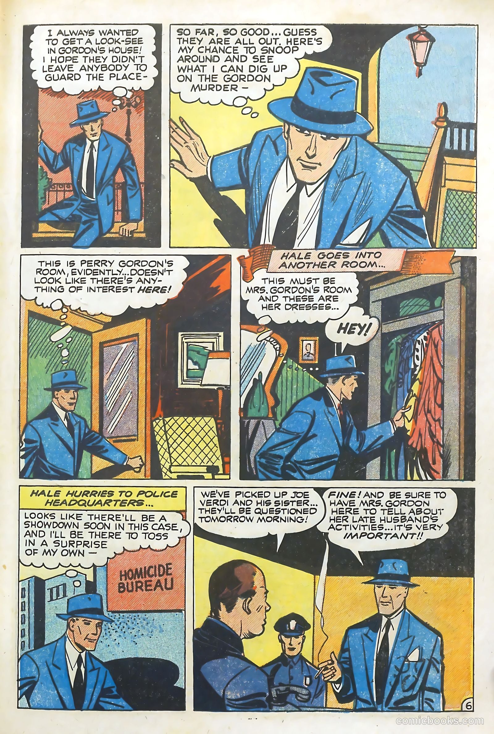 Crime Smashers #3 (1951) — page 34 of 37