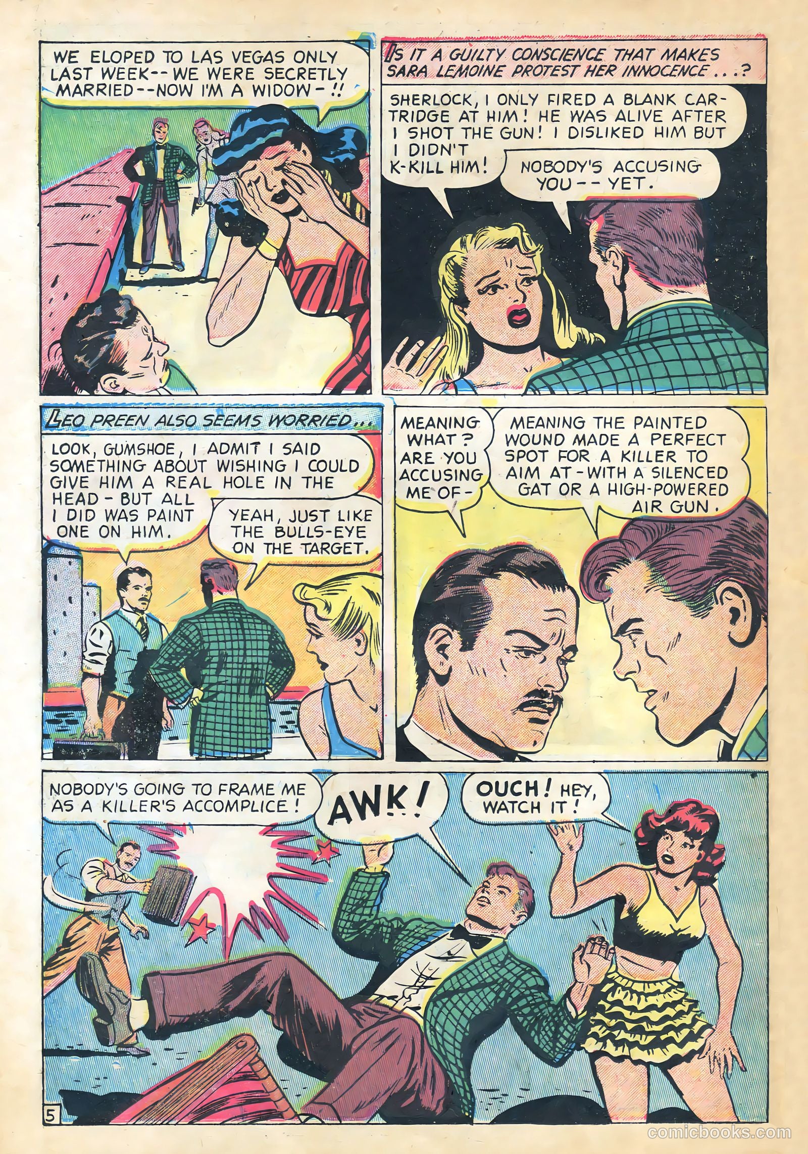 Crime Smashers #4 (1951) — page 14 of 36