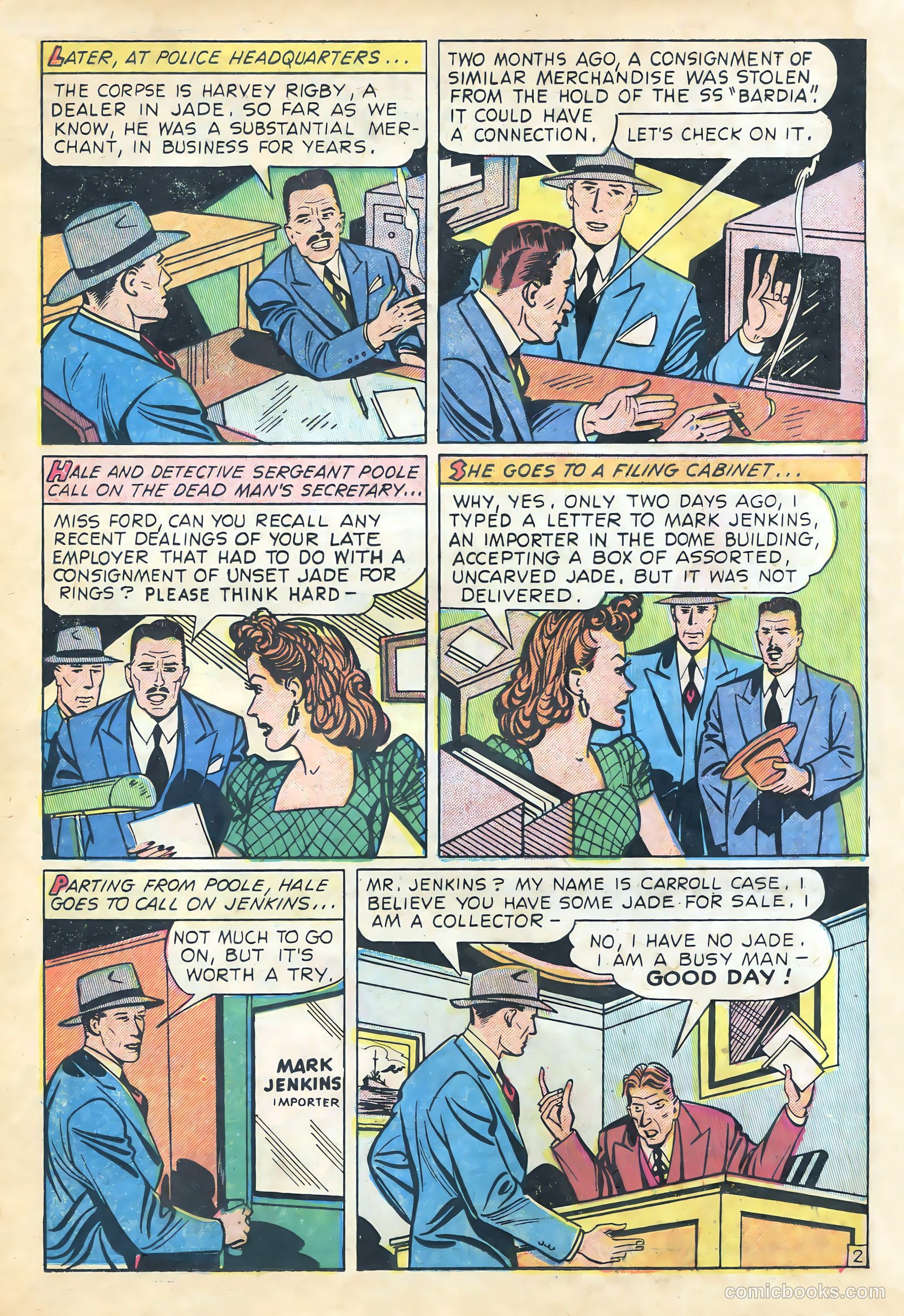 Crime Smashers #4 (1951) — page 19 of 36