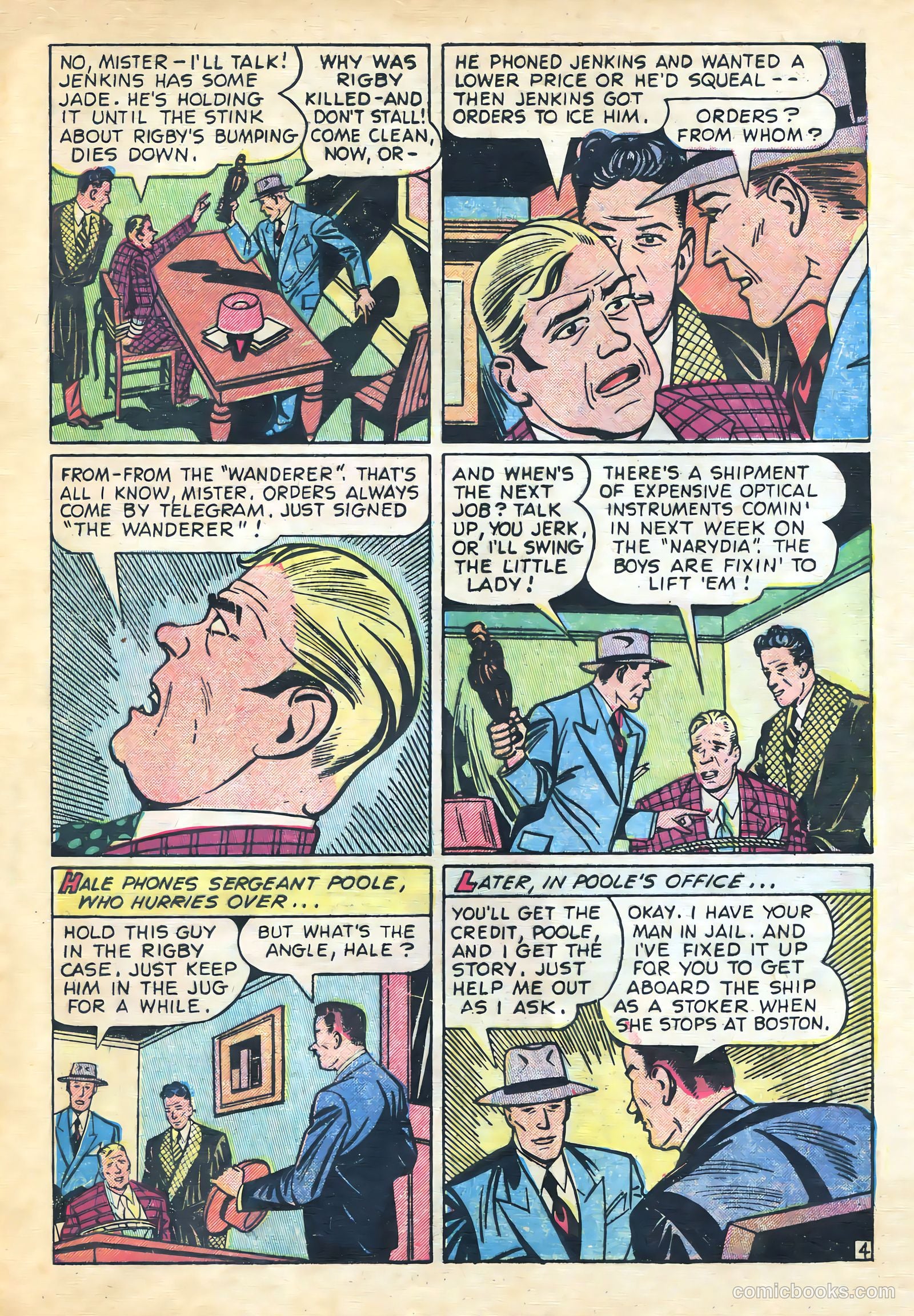 Crime Smashers #4 (1951) — page 21 of 36