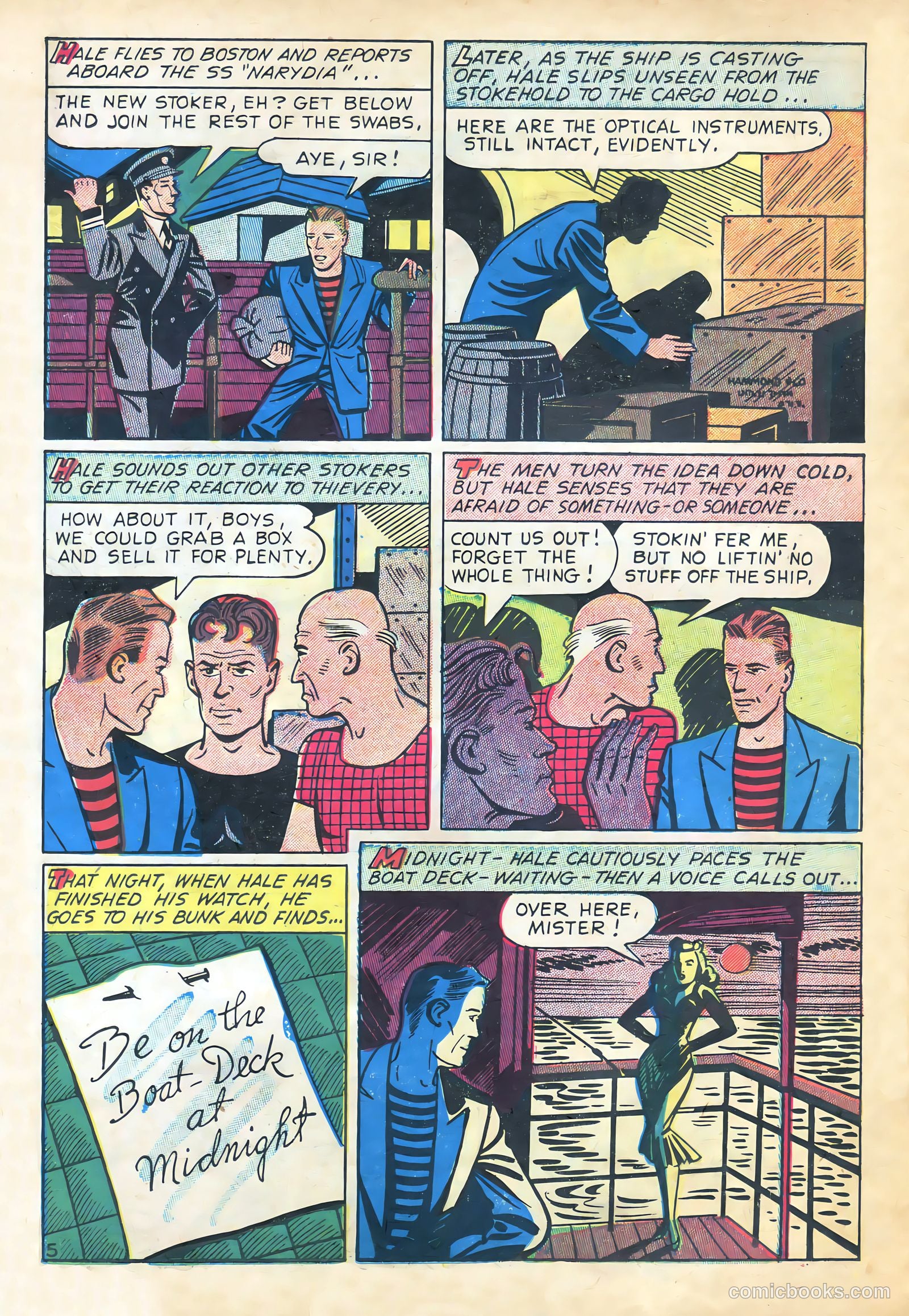 Crime Smashers #4 (1951) — page 22 of 36
