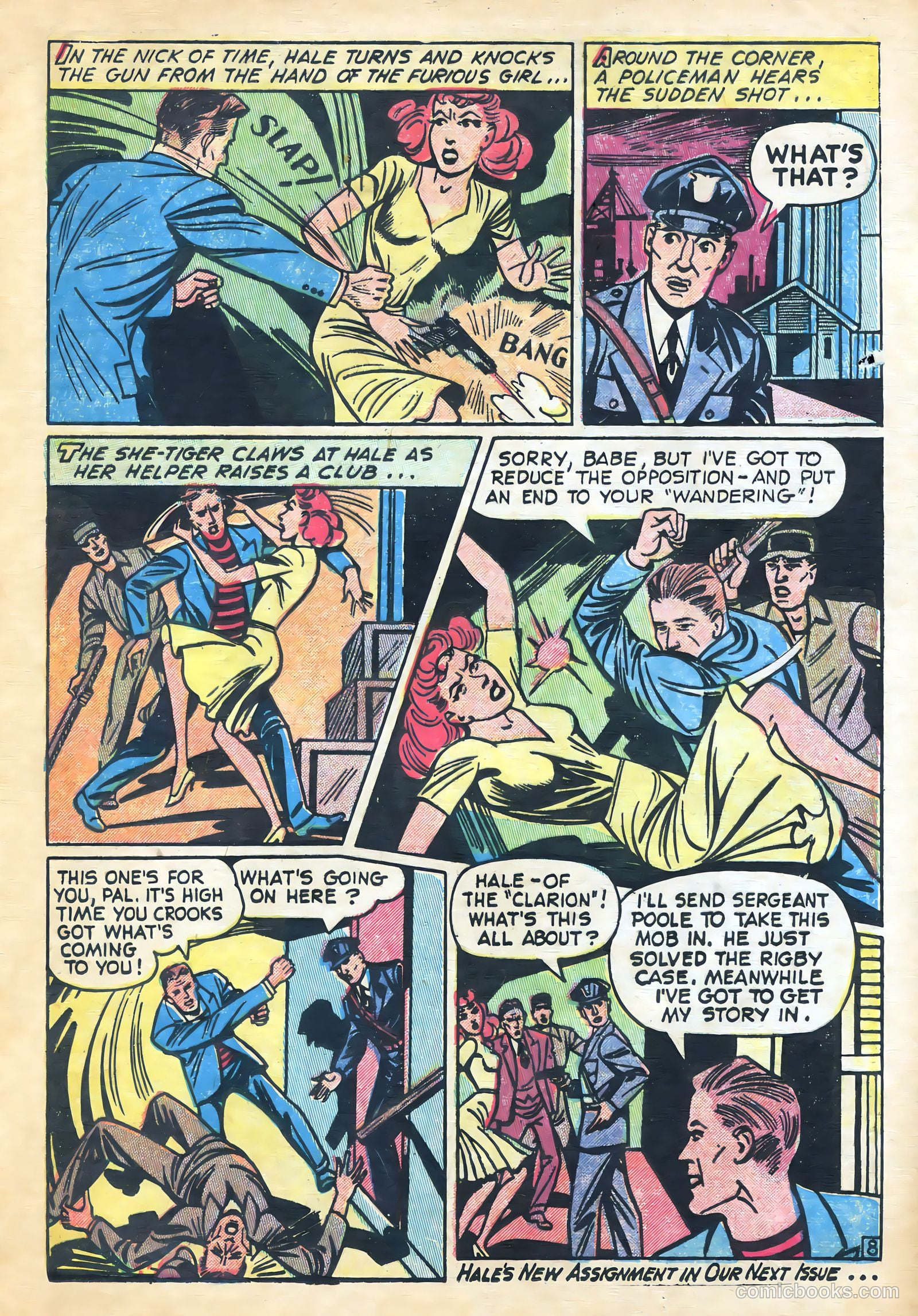 Crime Smashers #4 (1951) — page 25 of 36