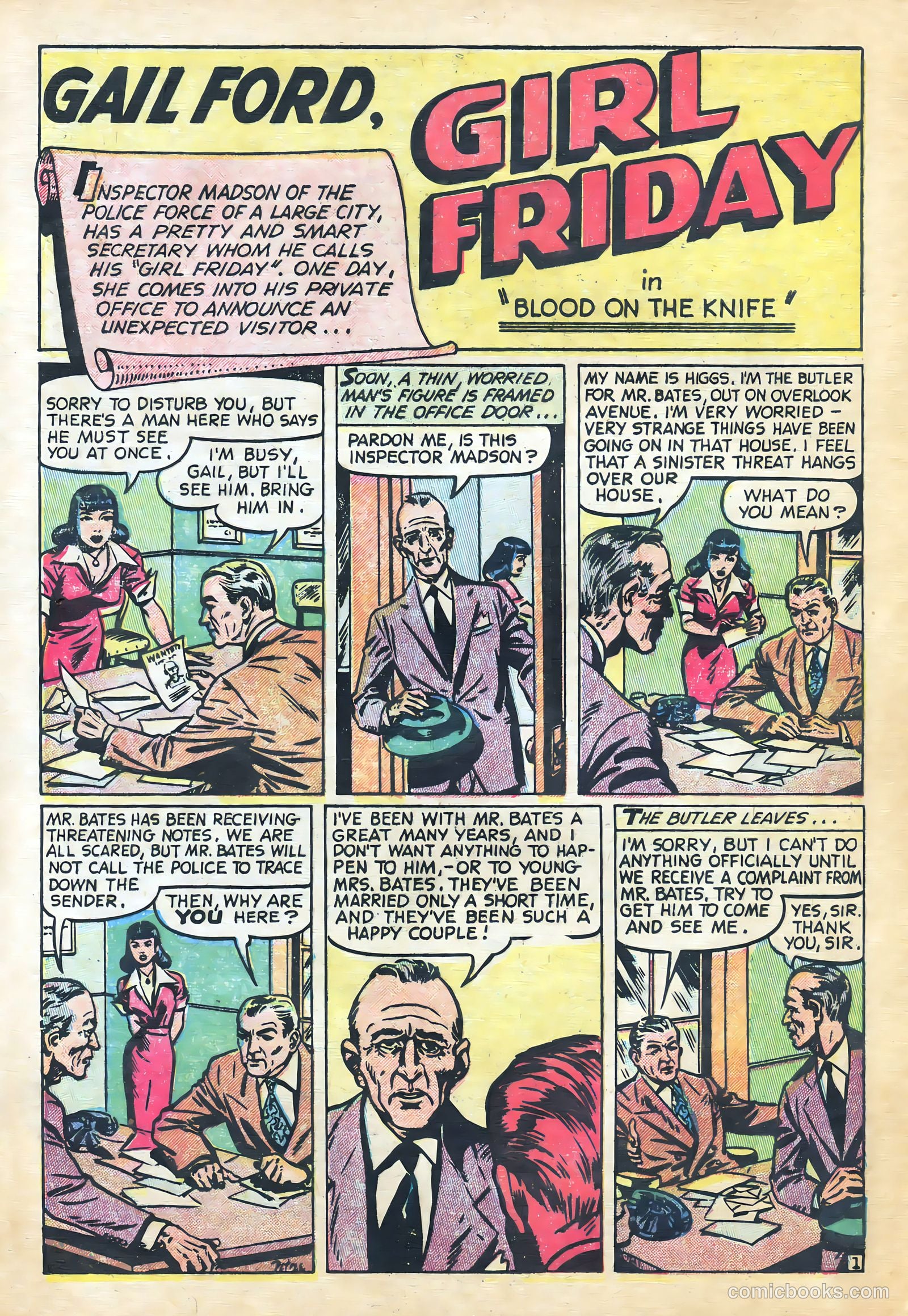 Crime Smashers #4 (1951) — page 28 of 36