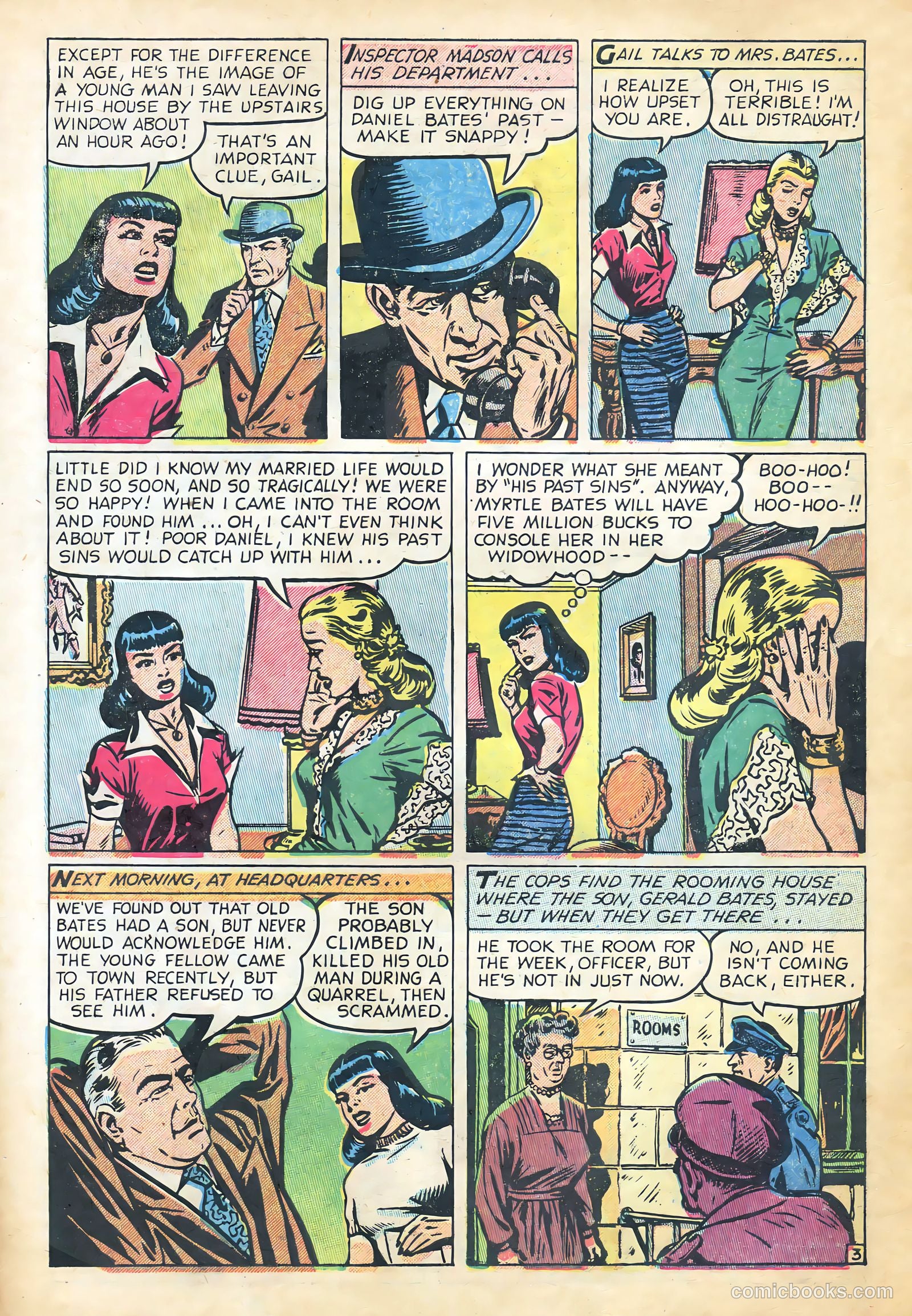 Crime Smashers #4 (1951) — page 30 of 36