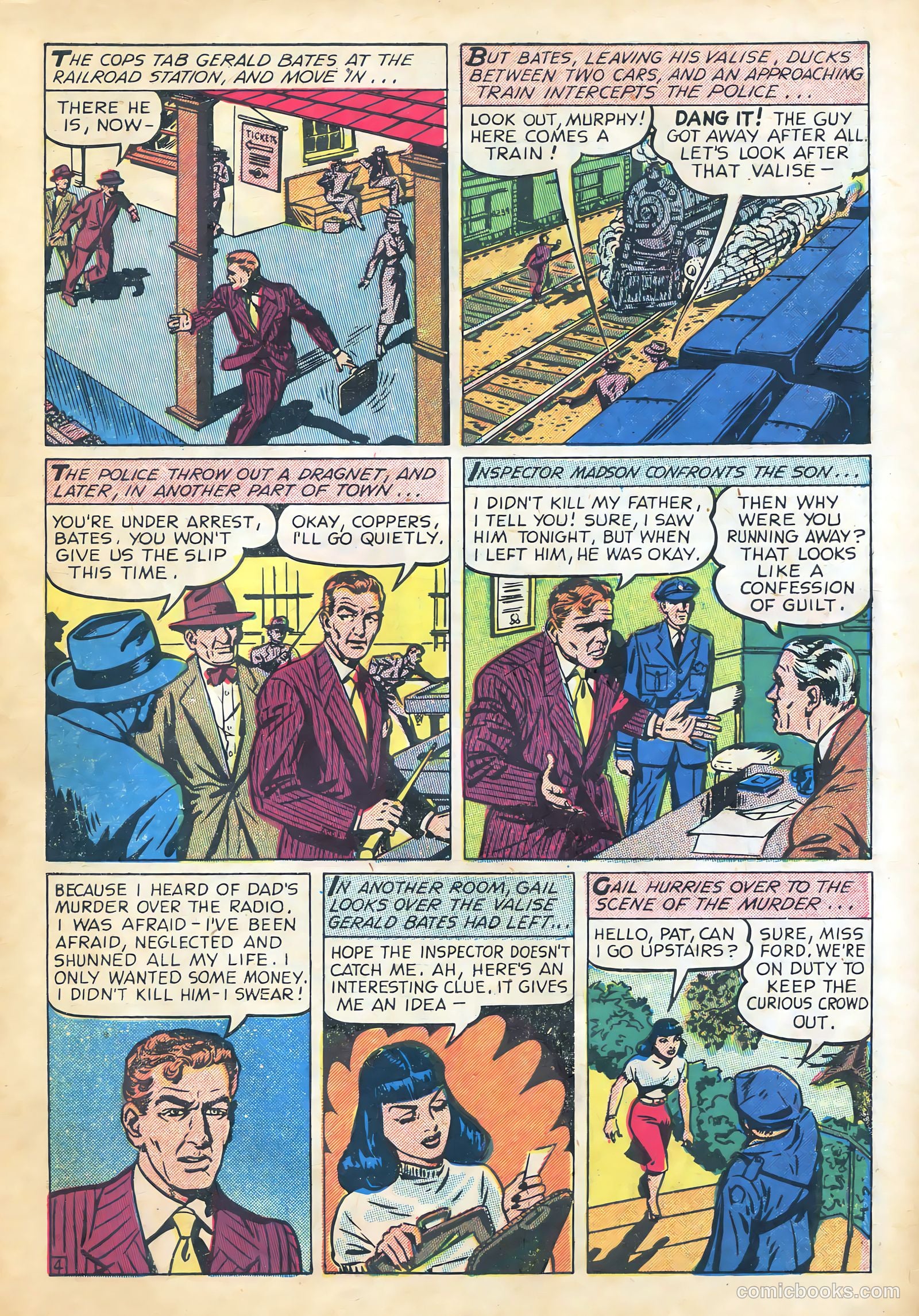 Crime Smashers #4 (1951) — page 31 of 36