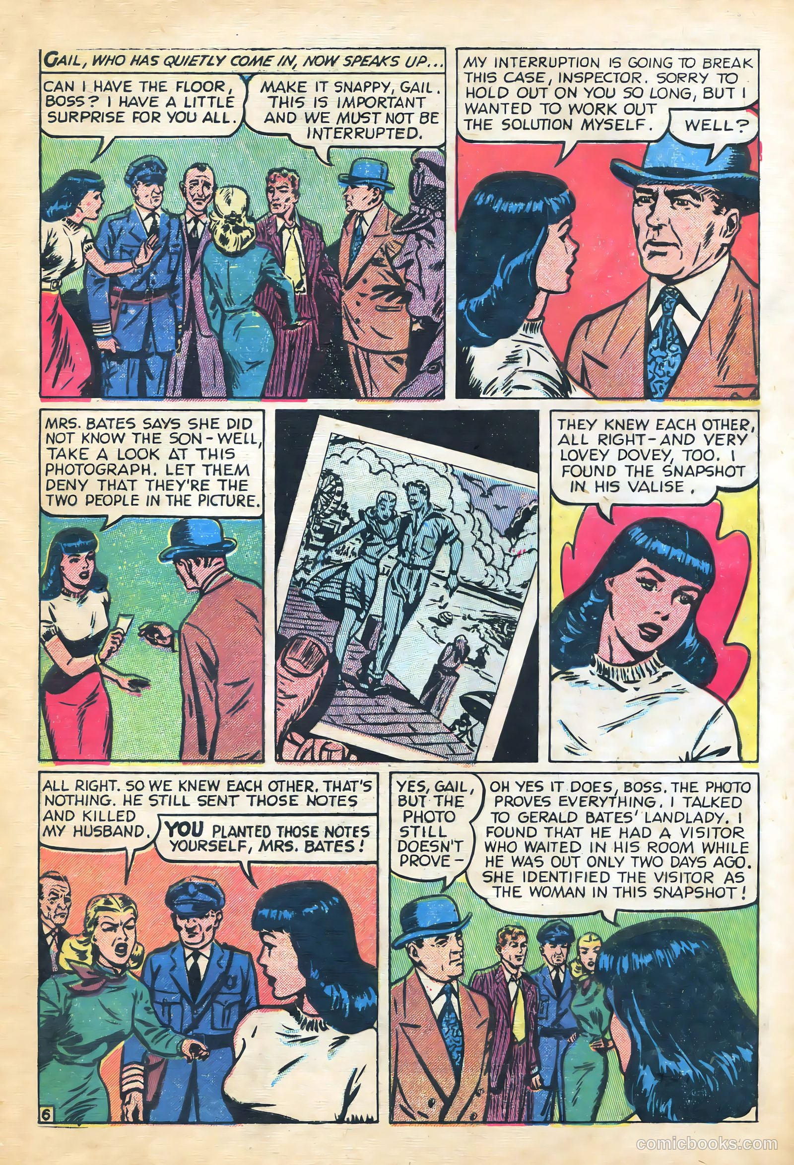 Crime Smashers #4 (1951) — page 33 of 36