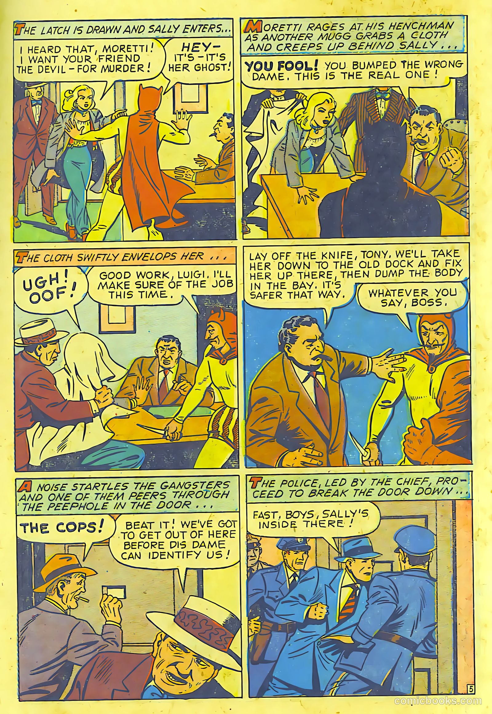 Crime Smashers #5 (1942) — page 6 of 31
