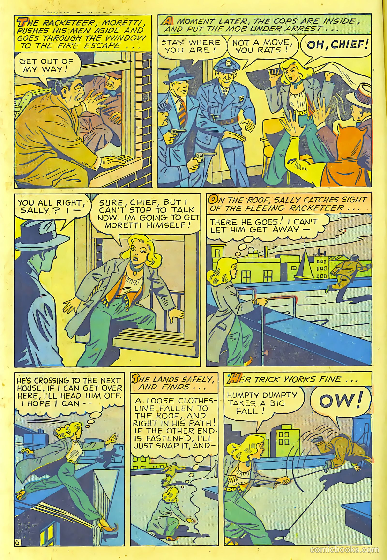 Crime Smashers #5 (1942) — page 7 of 31