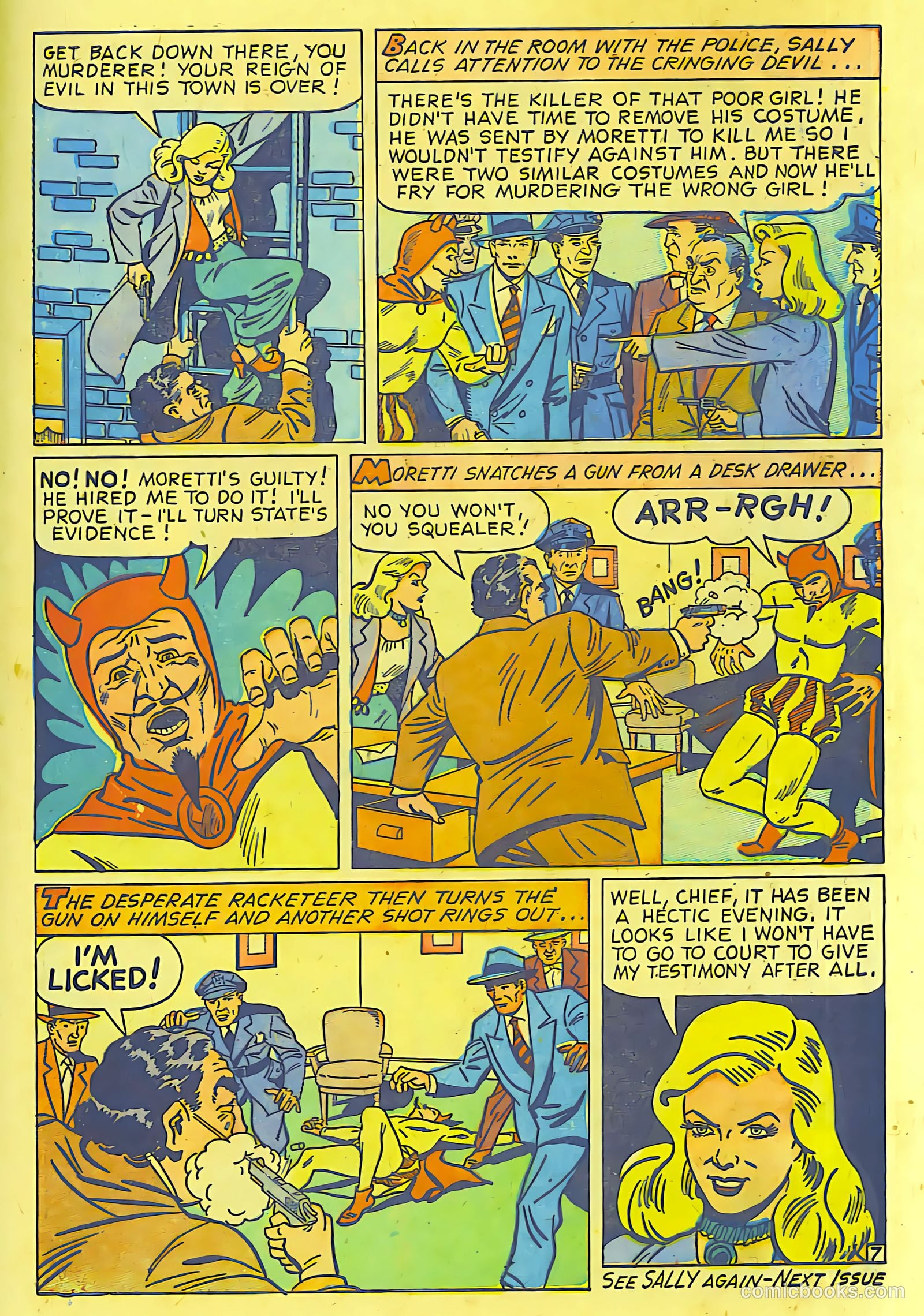 Crime Smashers #5 (1942) — page 8 of 31