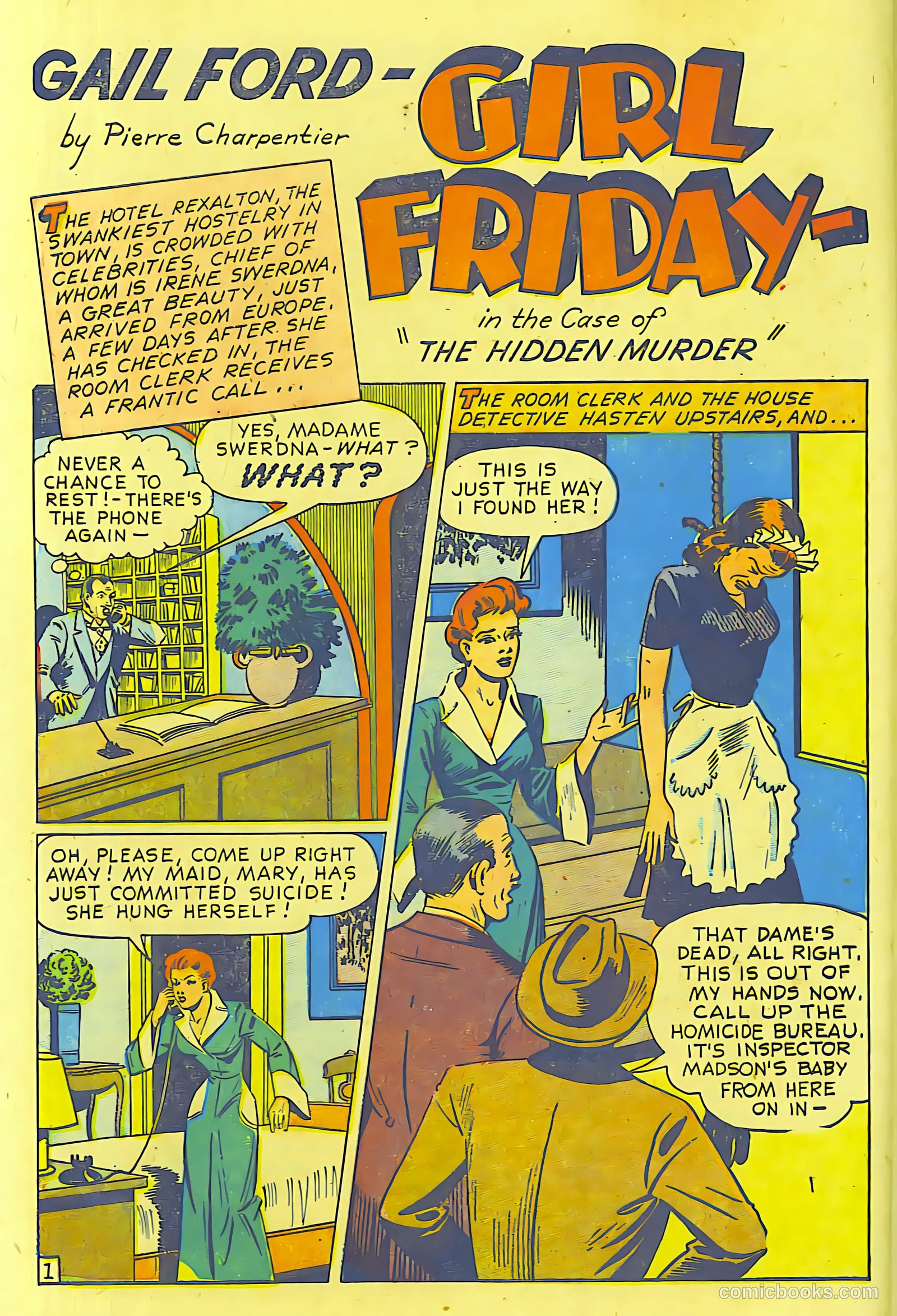 Crime Smashers #5 (1942) — page 25 of 31