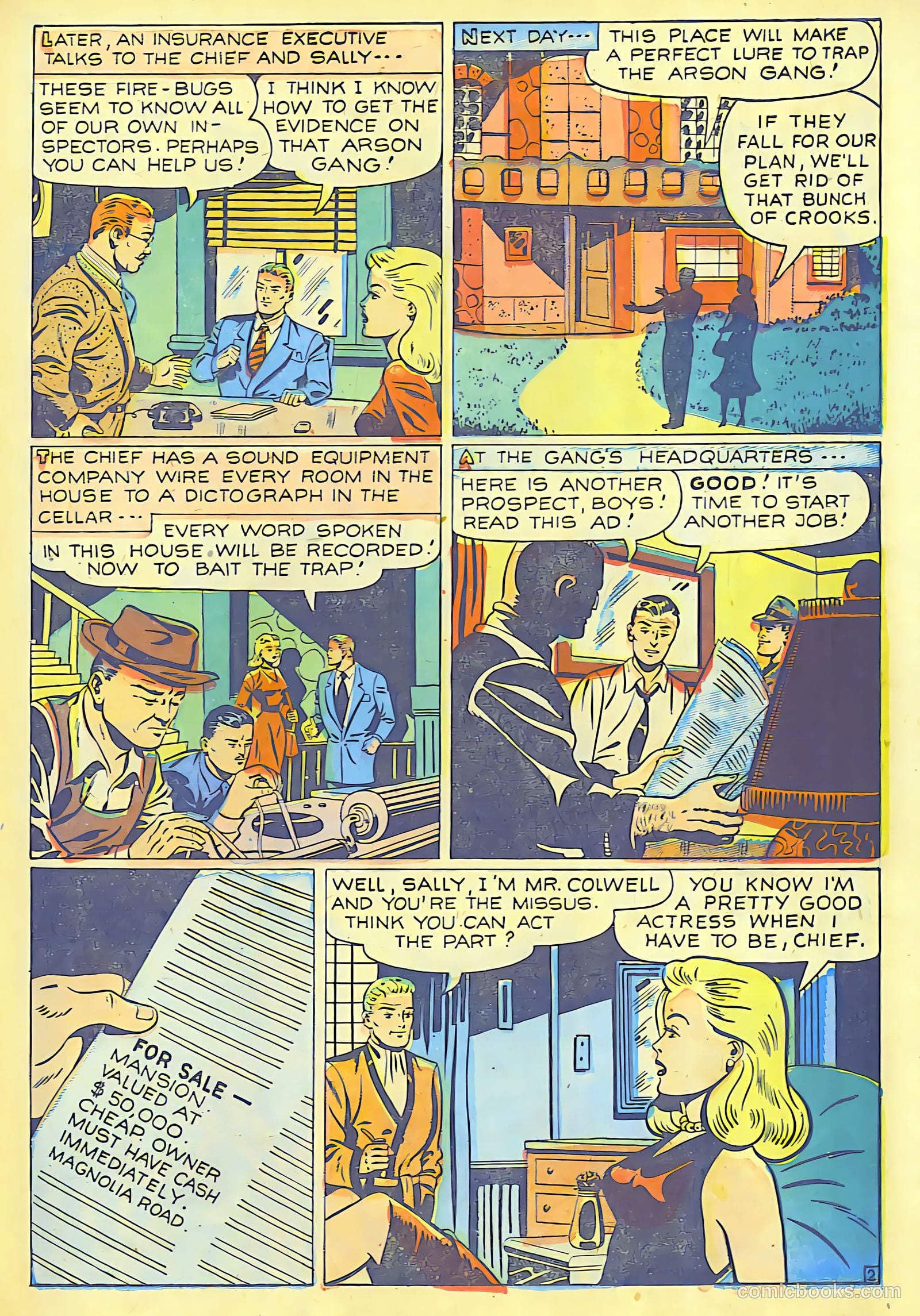 Crime Smashers #6 (1942) — page 10 of 30