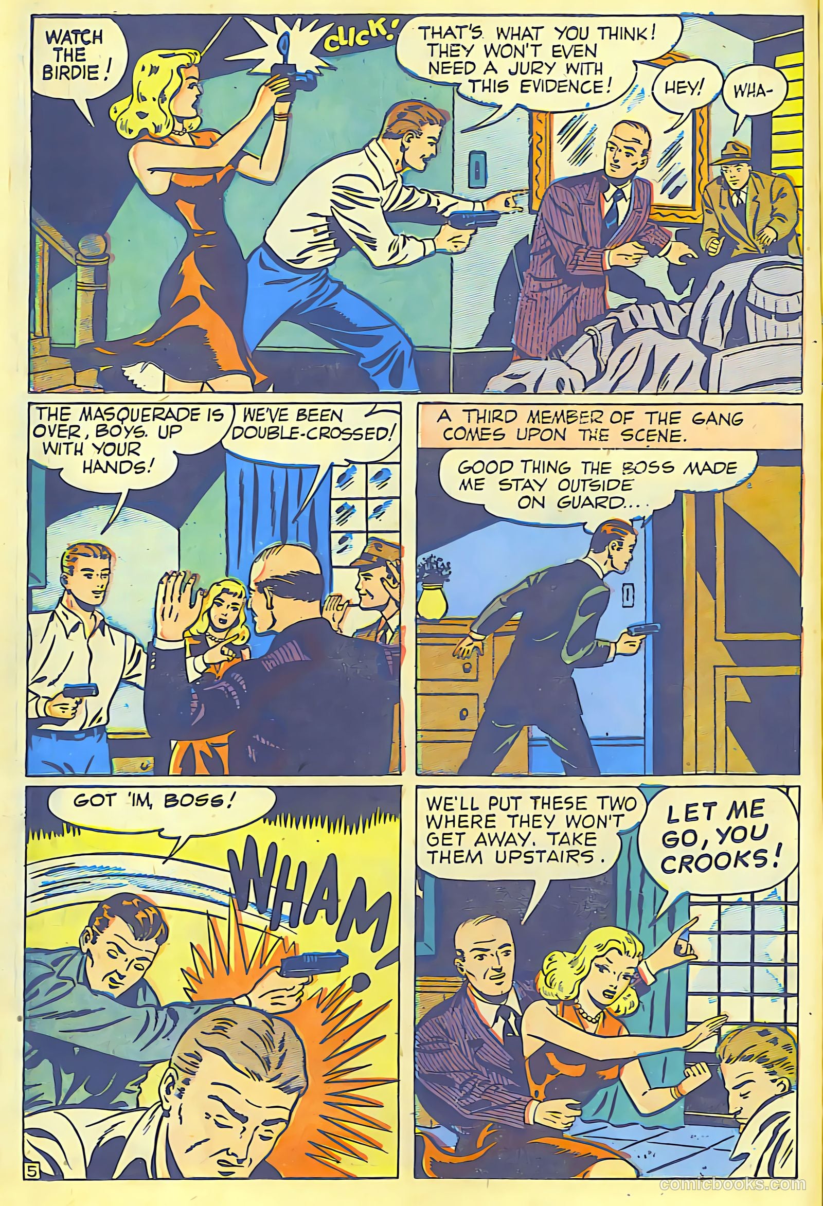 Crime Smashers #6 (1942) — page 13 of 30