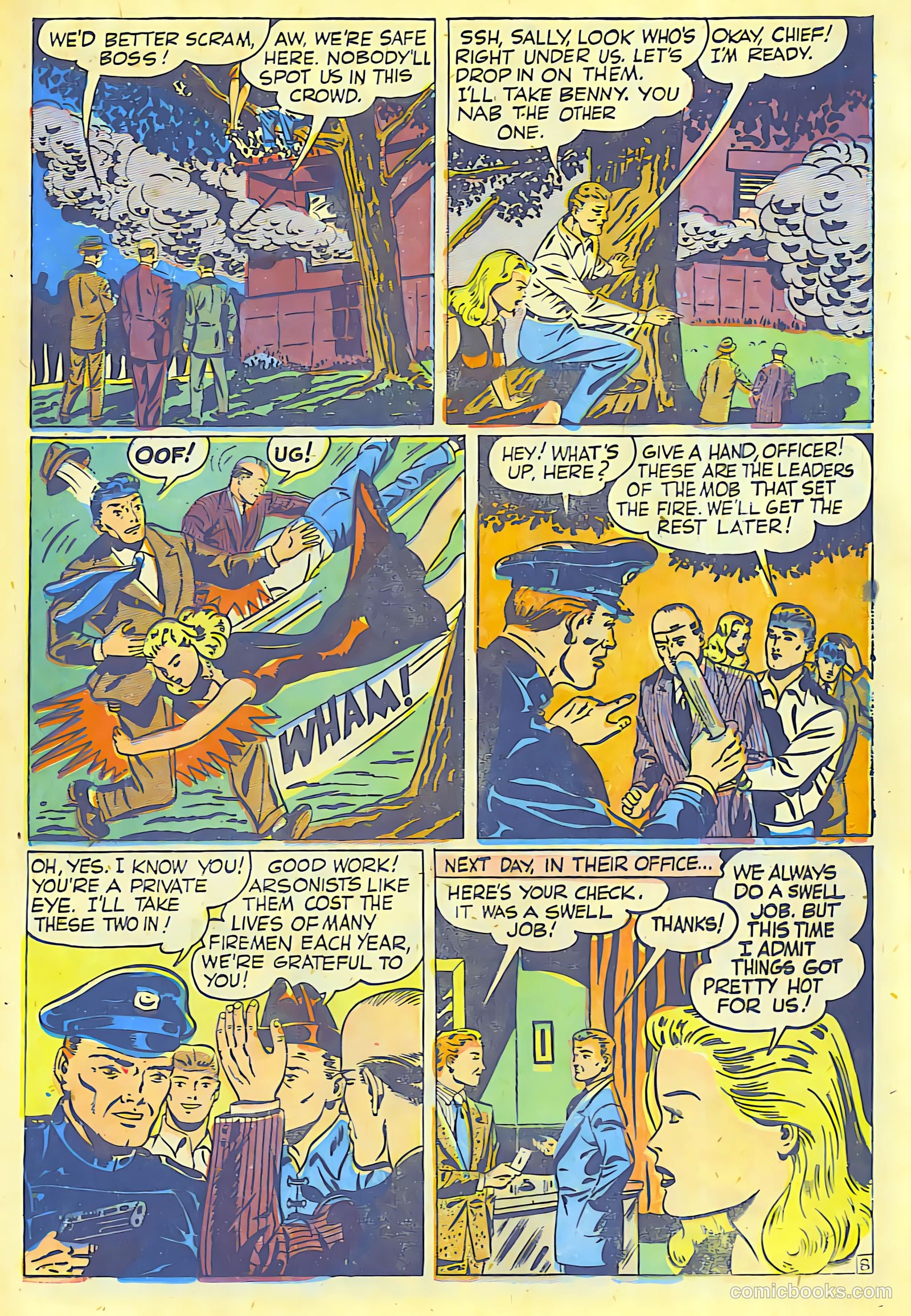 Crime Smashers #6 (1942) — page 16 of 30