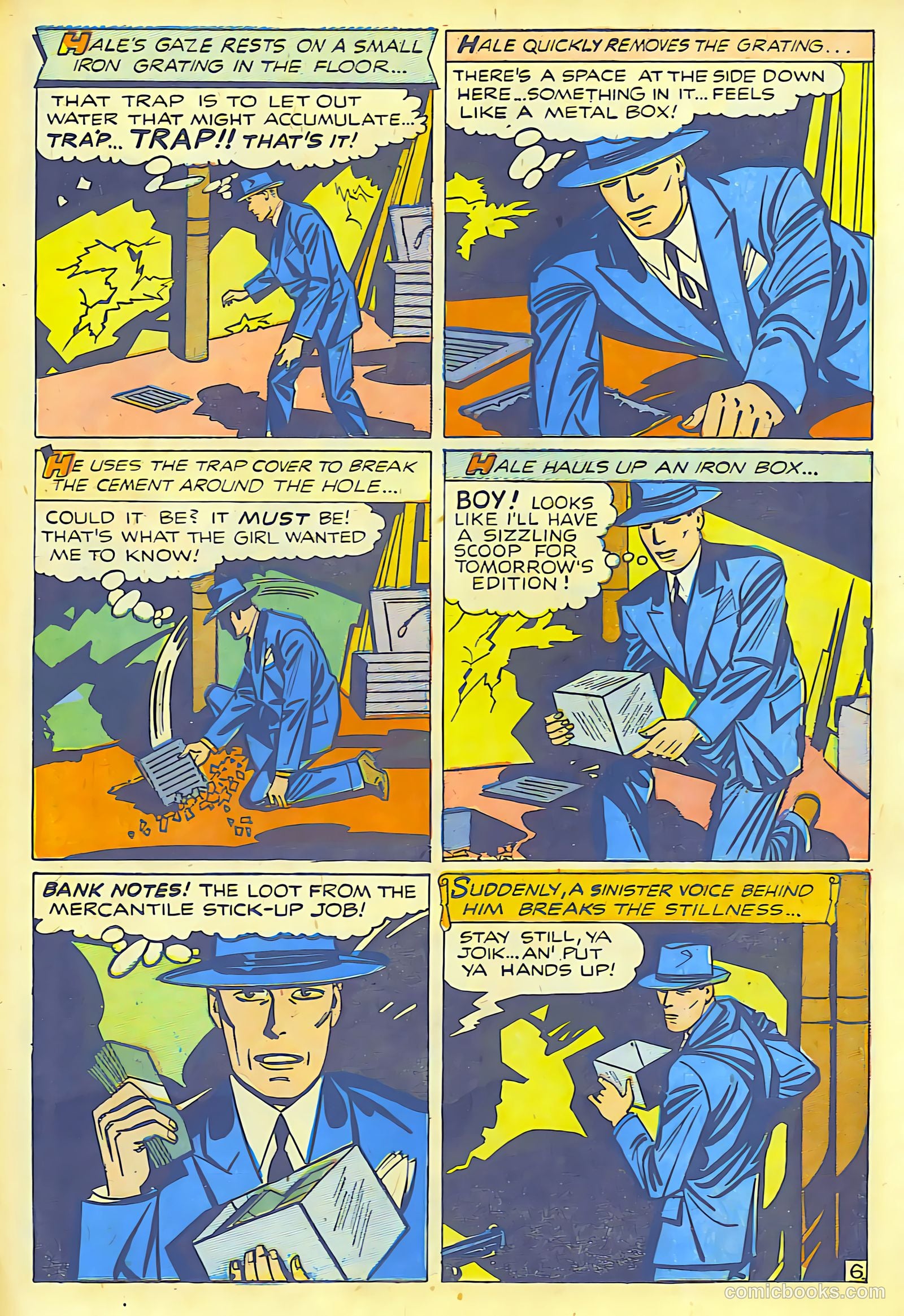 Crime Smashers #6 (1942) — page 22 of 30