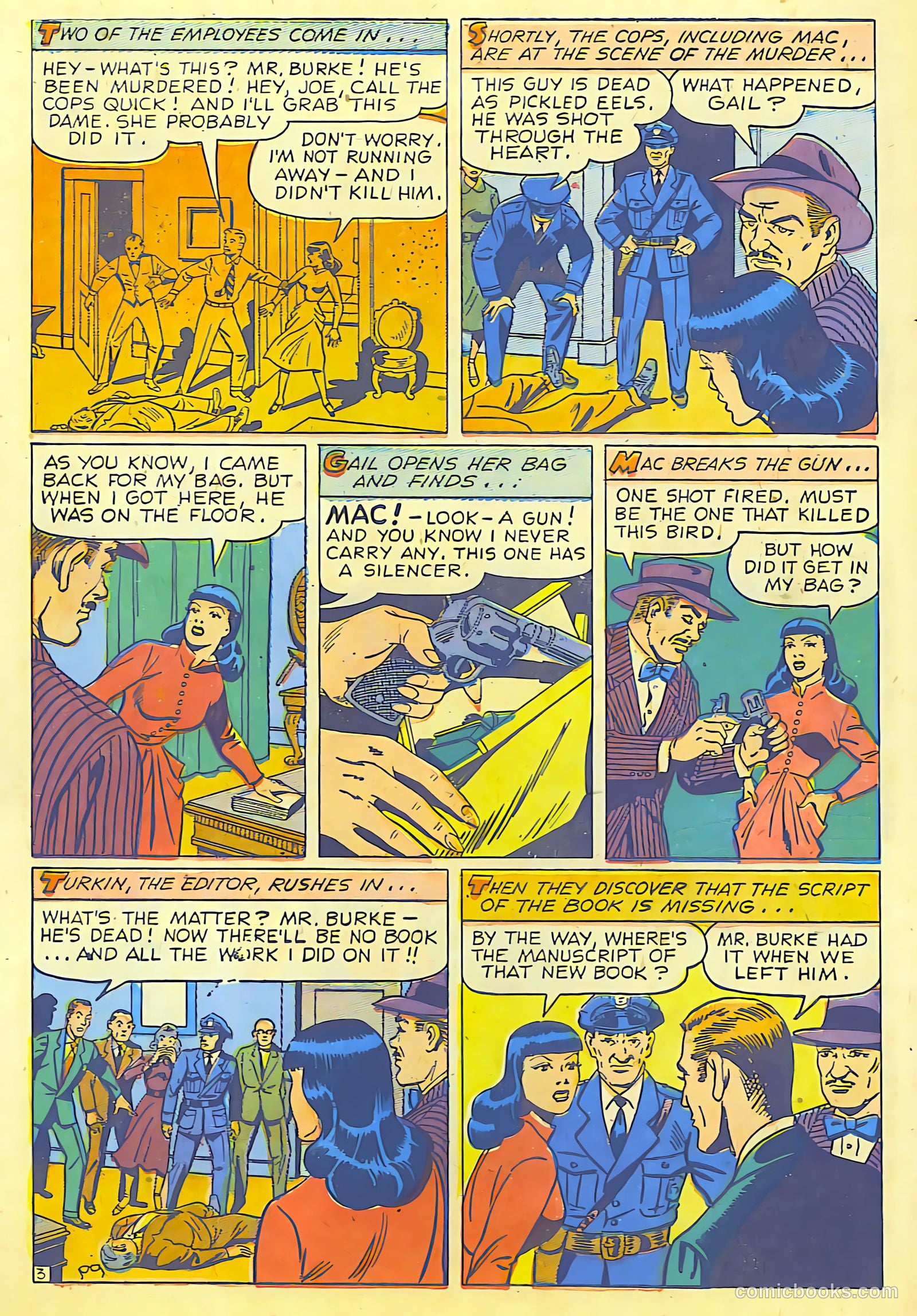 Crime Smashers #6 (1942) — page 27 of 30