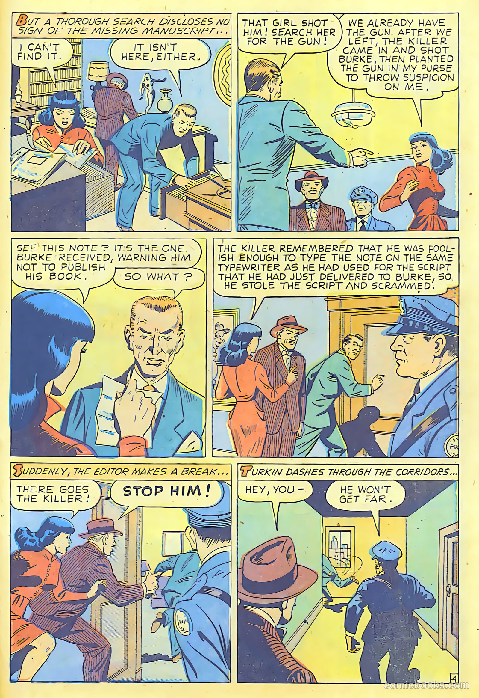 Crime Smashers #6 (1942) — page 28 of 30