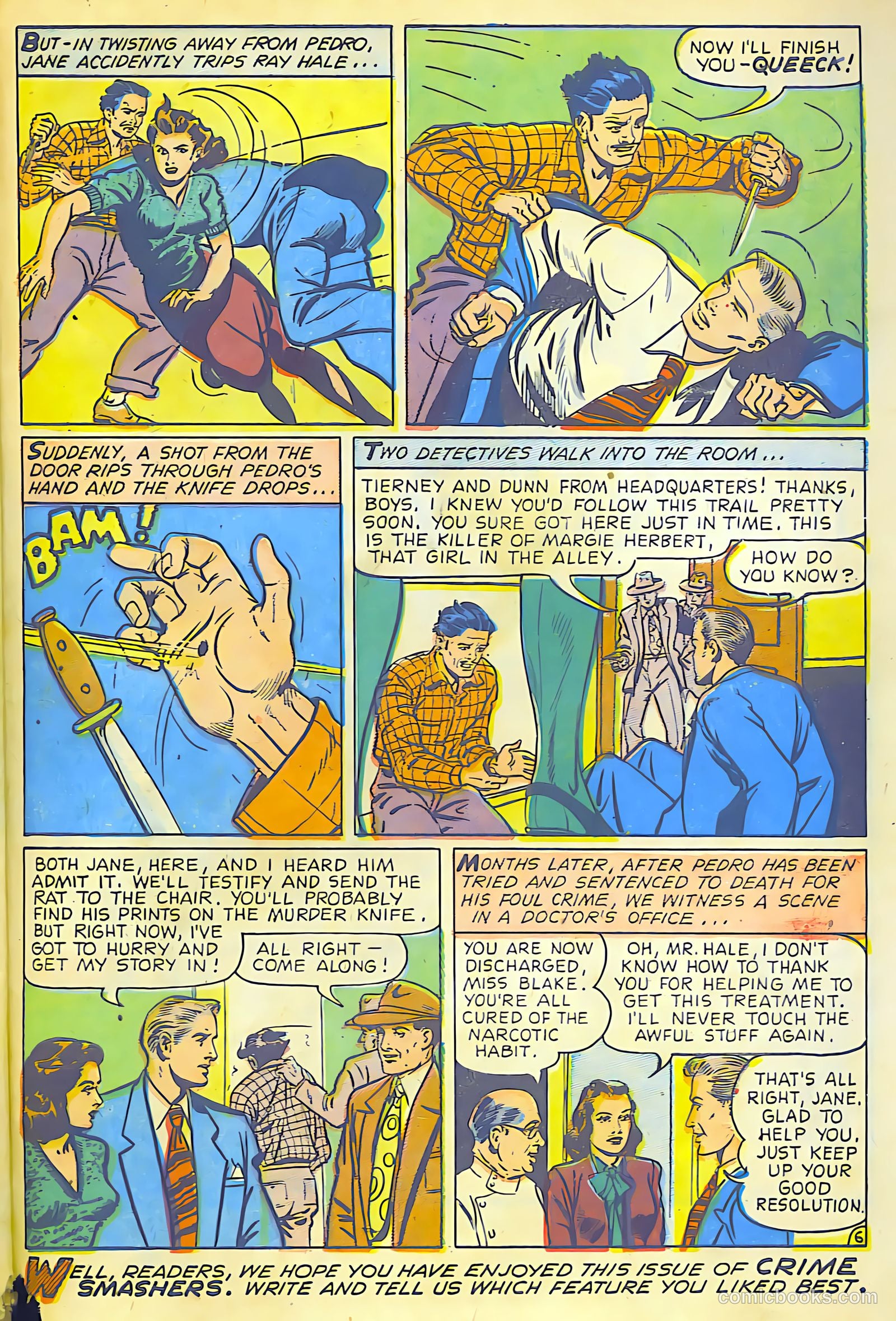 Crime Smashers #7 (1942) — page 30 of 30
