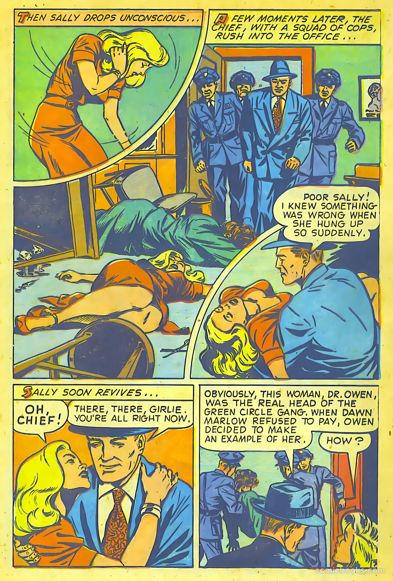 Crime Smashers #8 (1947) — page 16 of 31