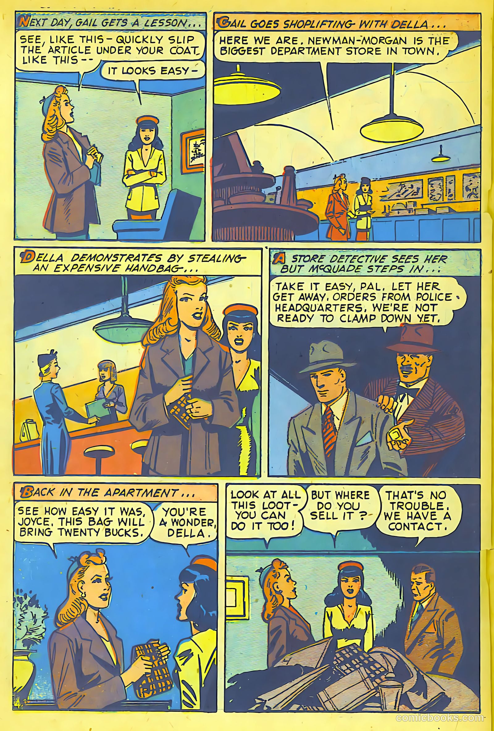 Crime Smashers #8 (1947) — page 21 of 31