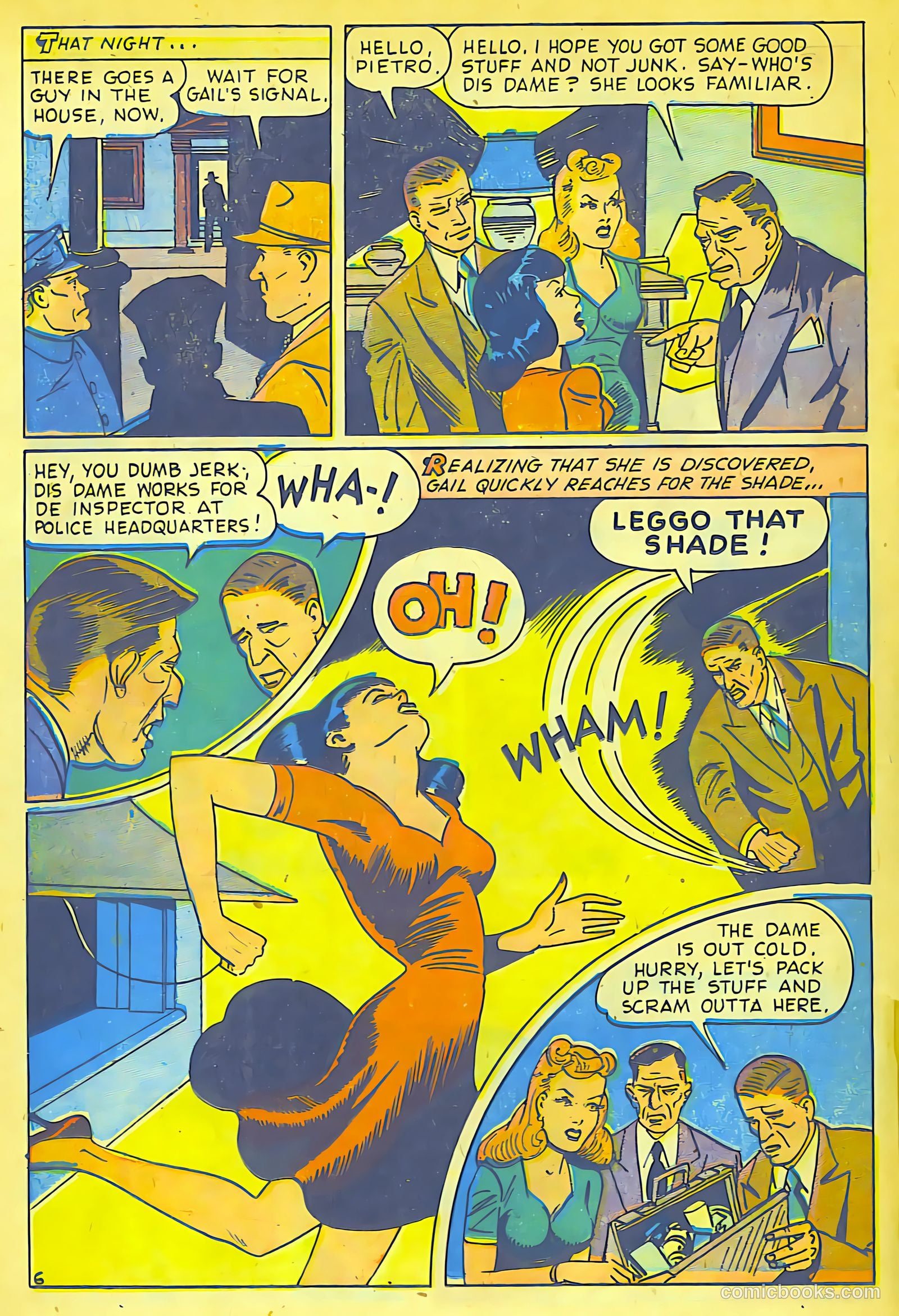 Crime Smashers #8 (1947) — page 23 of 31