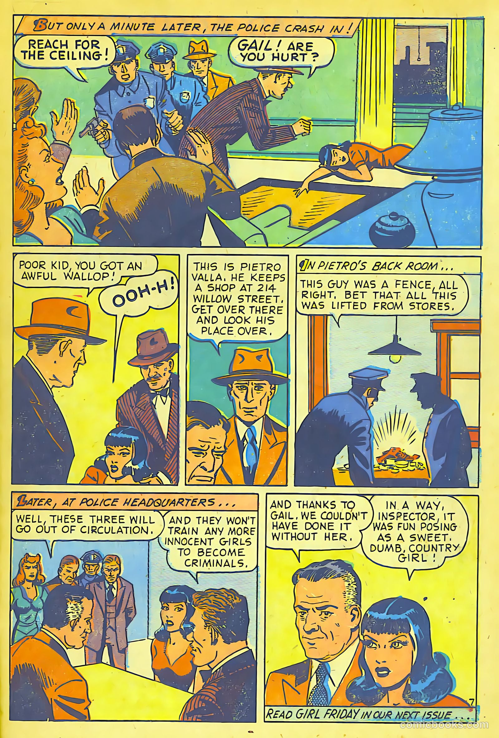 Crime Smashers #8 (1947) — page 24 of 31