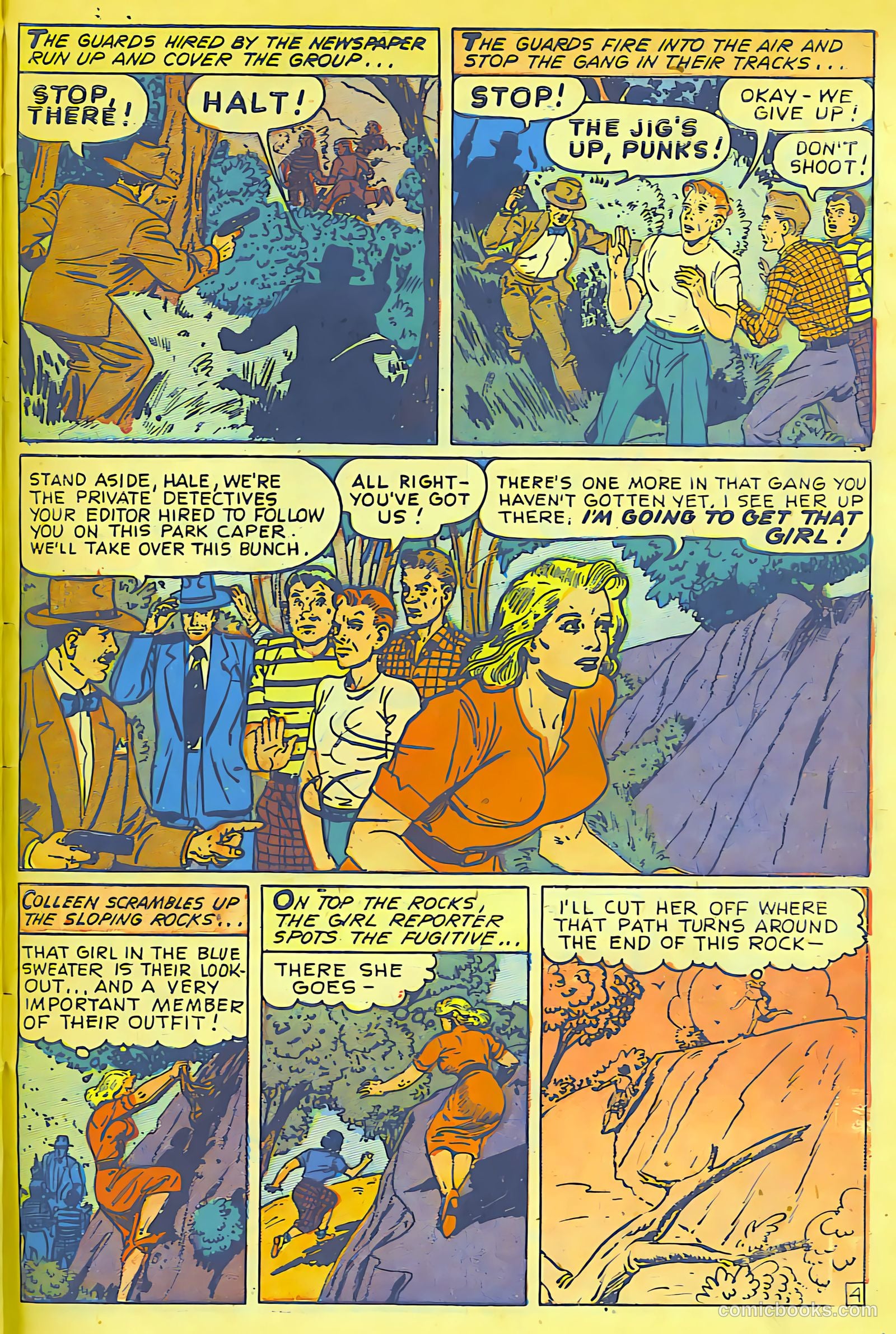 Crime Smashers #8 (1947) — page 28 of 31