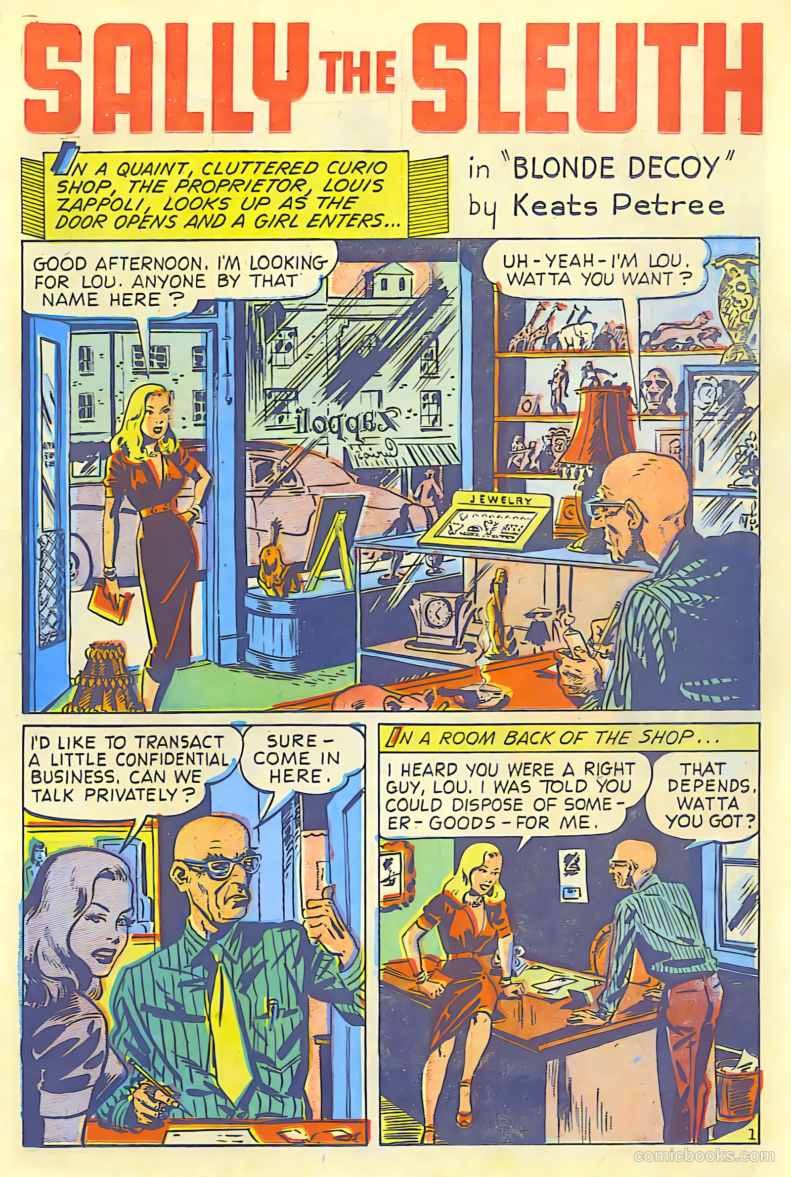 Crime Smashers #9 (1952) — page 12 of 37